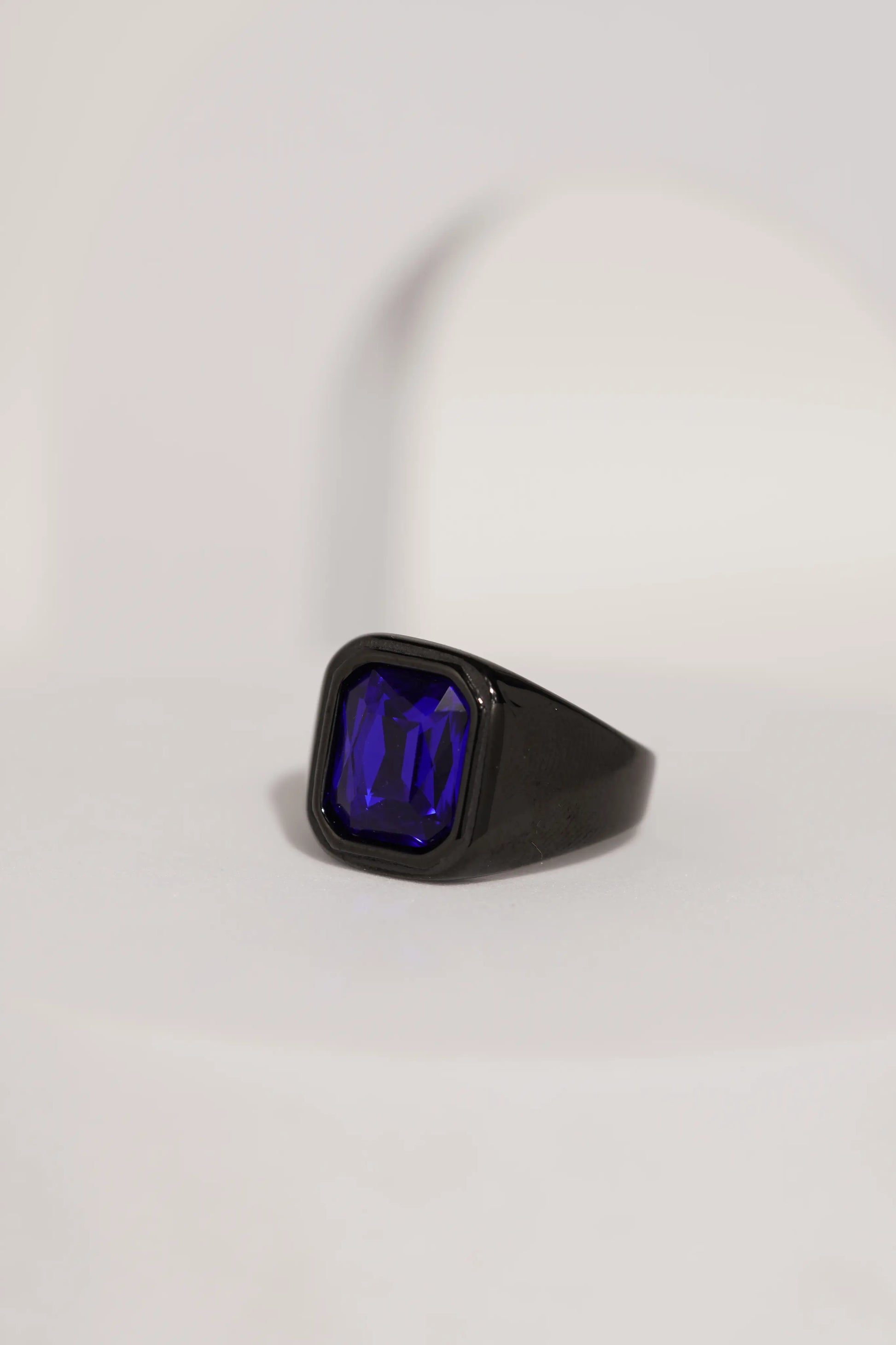 Royale Blue Gem Ring For Men worldjewel.in men's ring