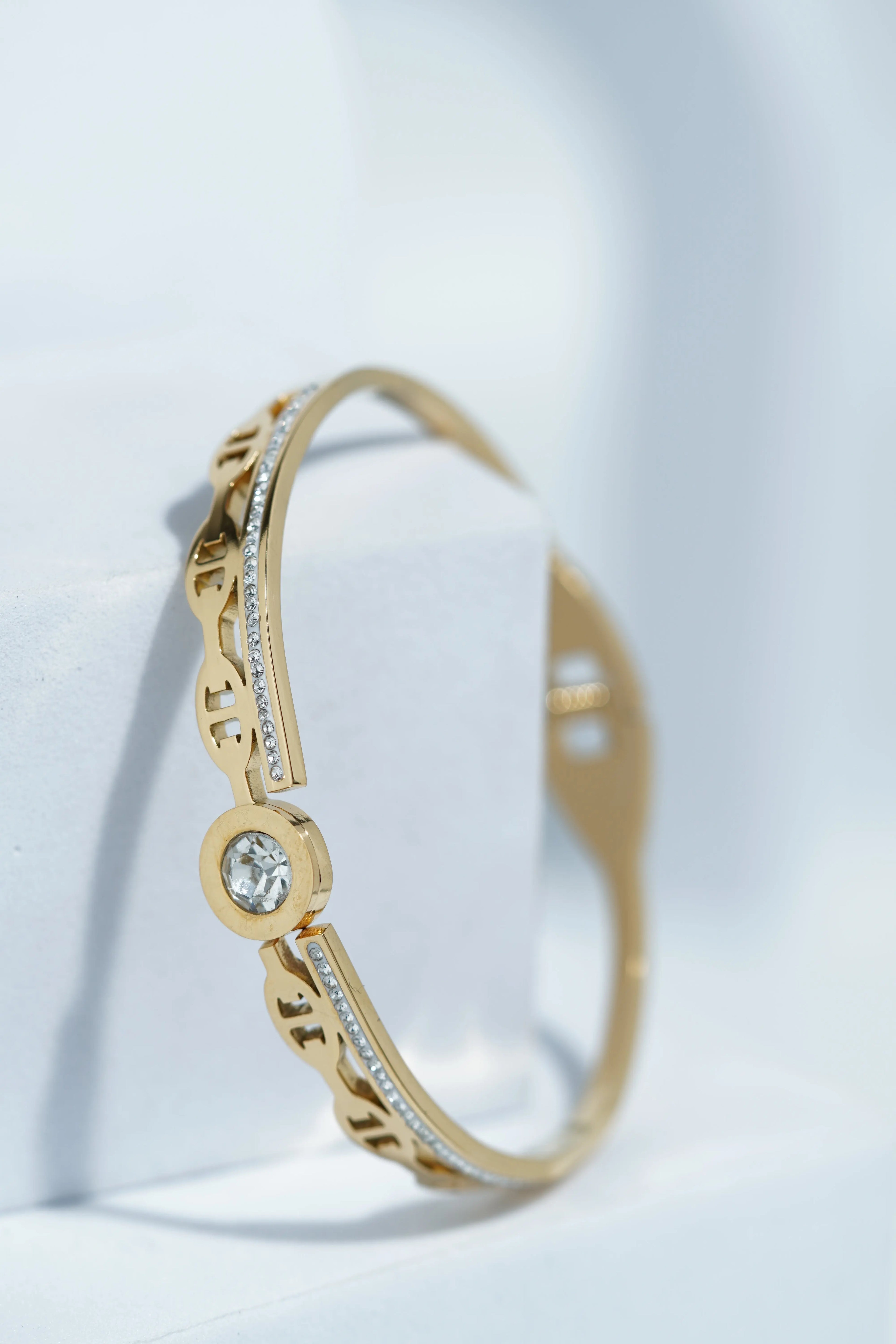 Sage Orbit Bangle Bracelet worldjewel.in CUFF BRACELET FOR WOMEN