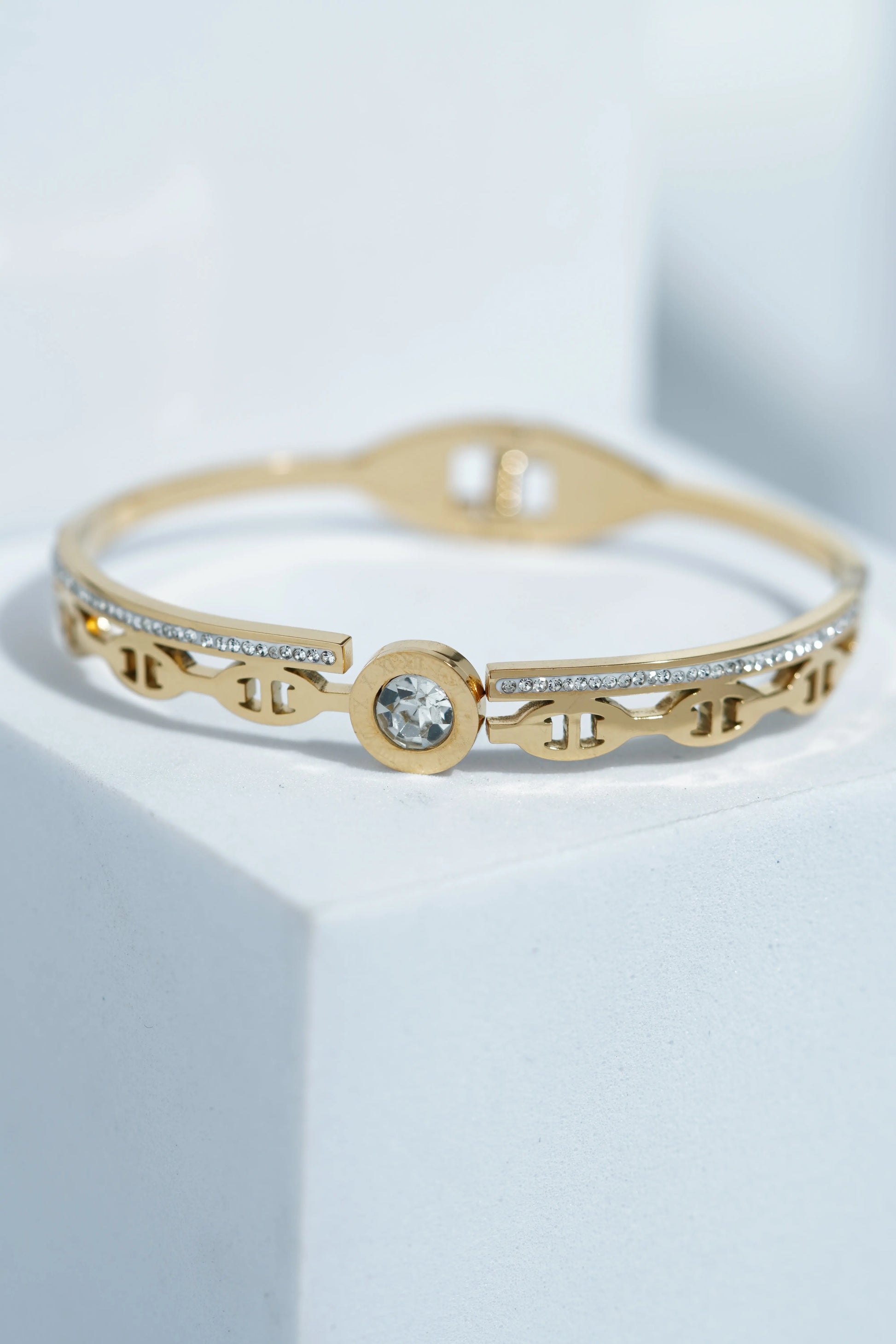 Sage Orbit Bangle Bracelet worldjewel.in CUFF BRACELET FOR WOMEN
