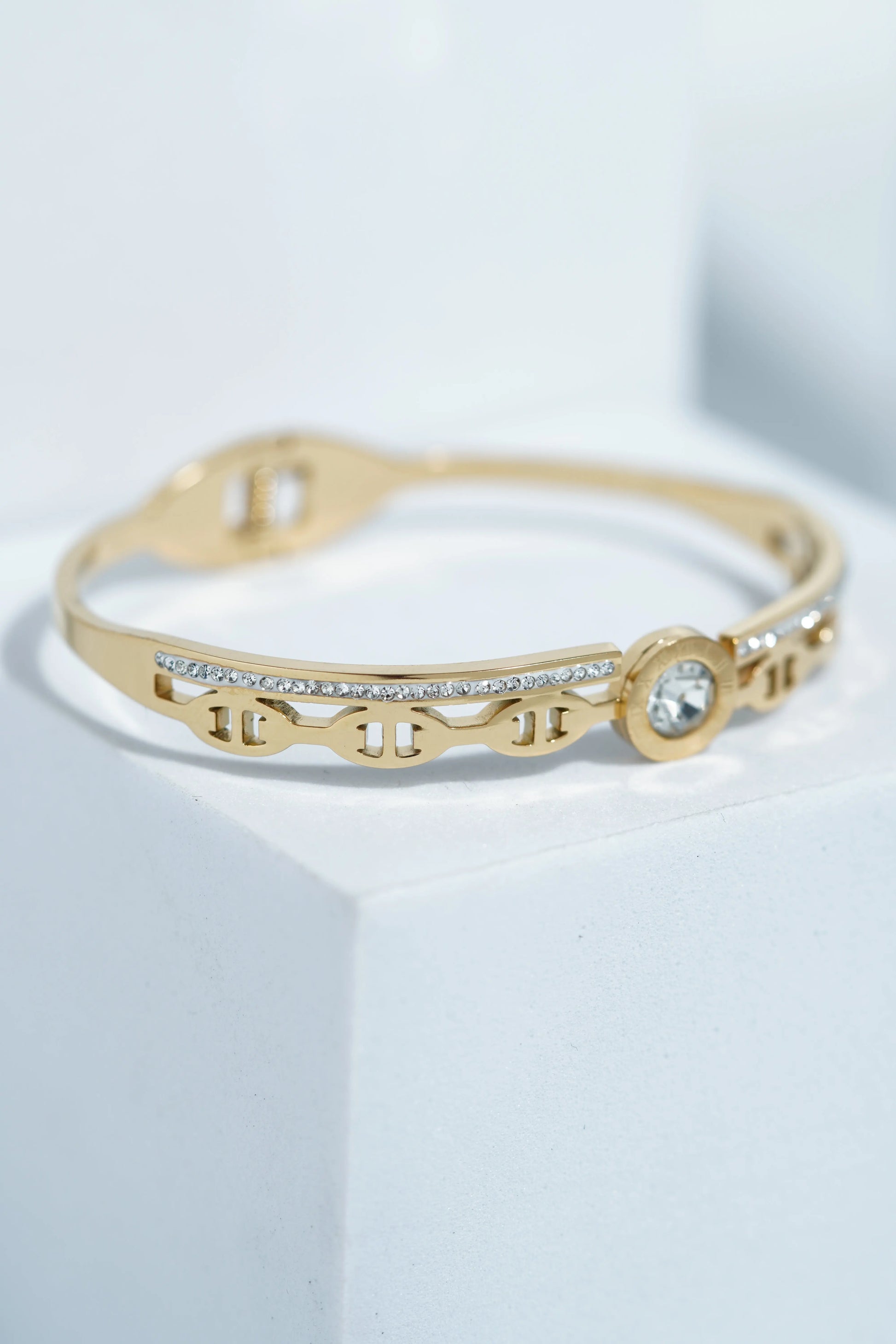Sage Orbit Bangle Bracelet worldjewel.in CUFF BRACELET FOR WOMEN