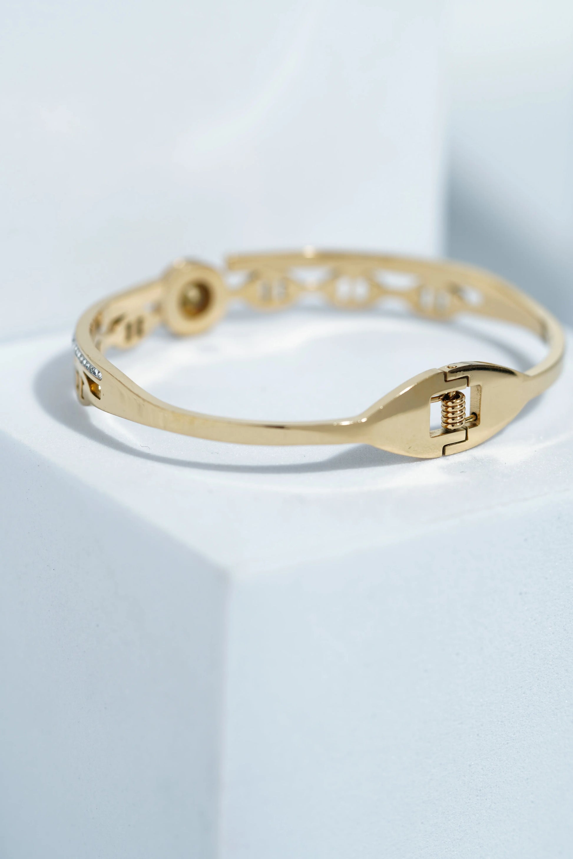 Sage Orbit Bangle Bracelet worldjewel.in CUFF BRACELET FOR WOMEN