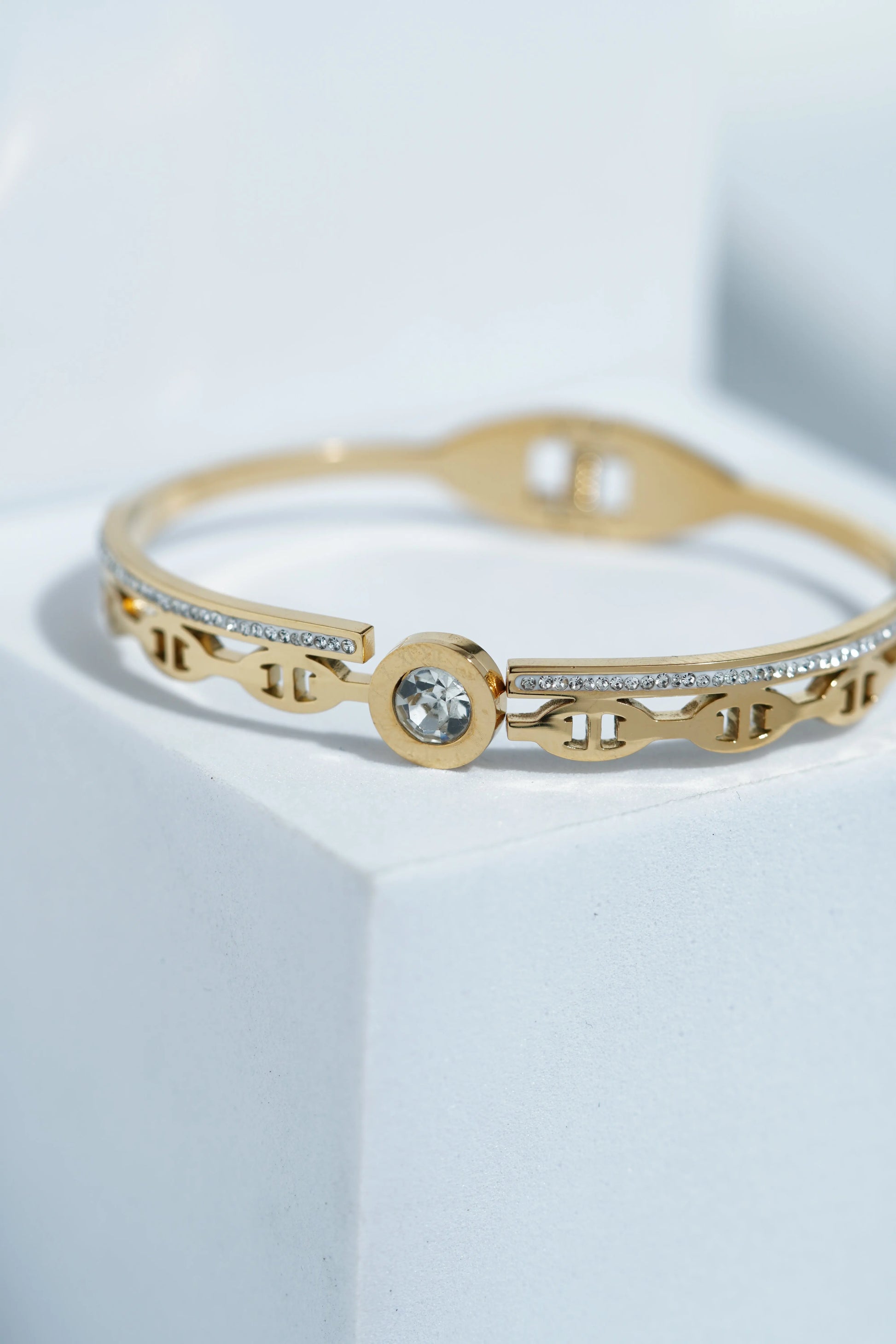 Sage Orbit Bangle Bracelet worldjewel.in CUFF BRACELET FOR WOMEN