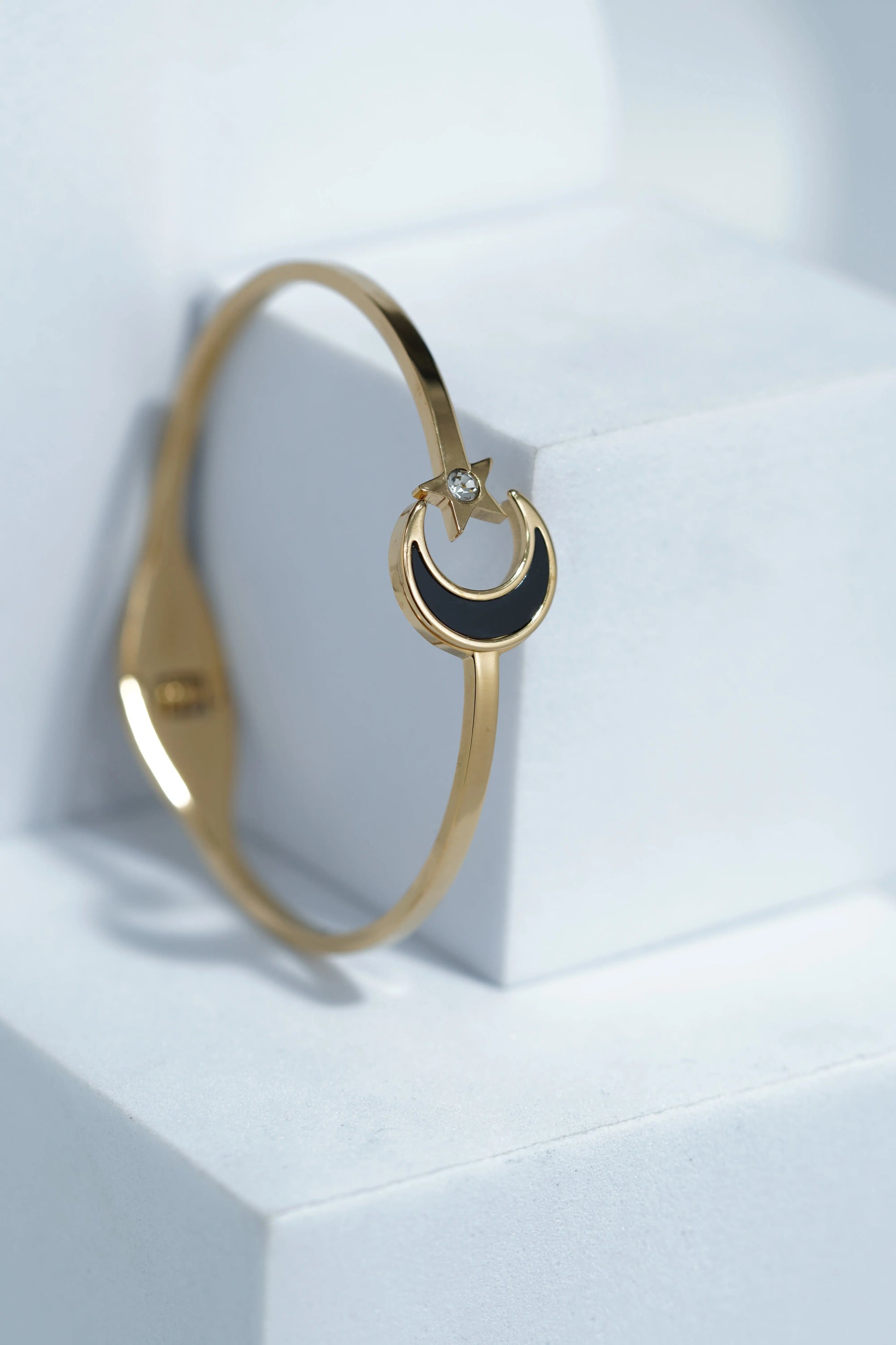 Seren Halo Bangle Bracelet worldjewel.in CUFF BRACELET FOR WOMEN