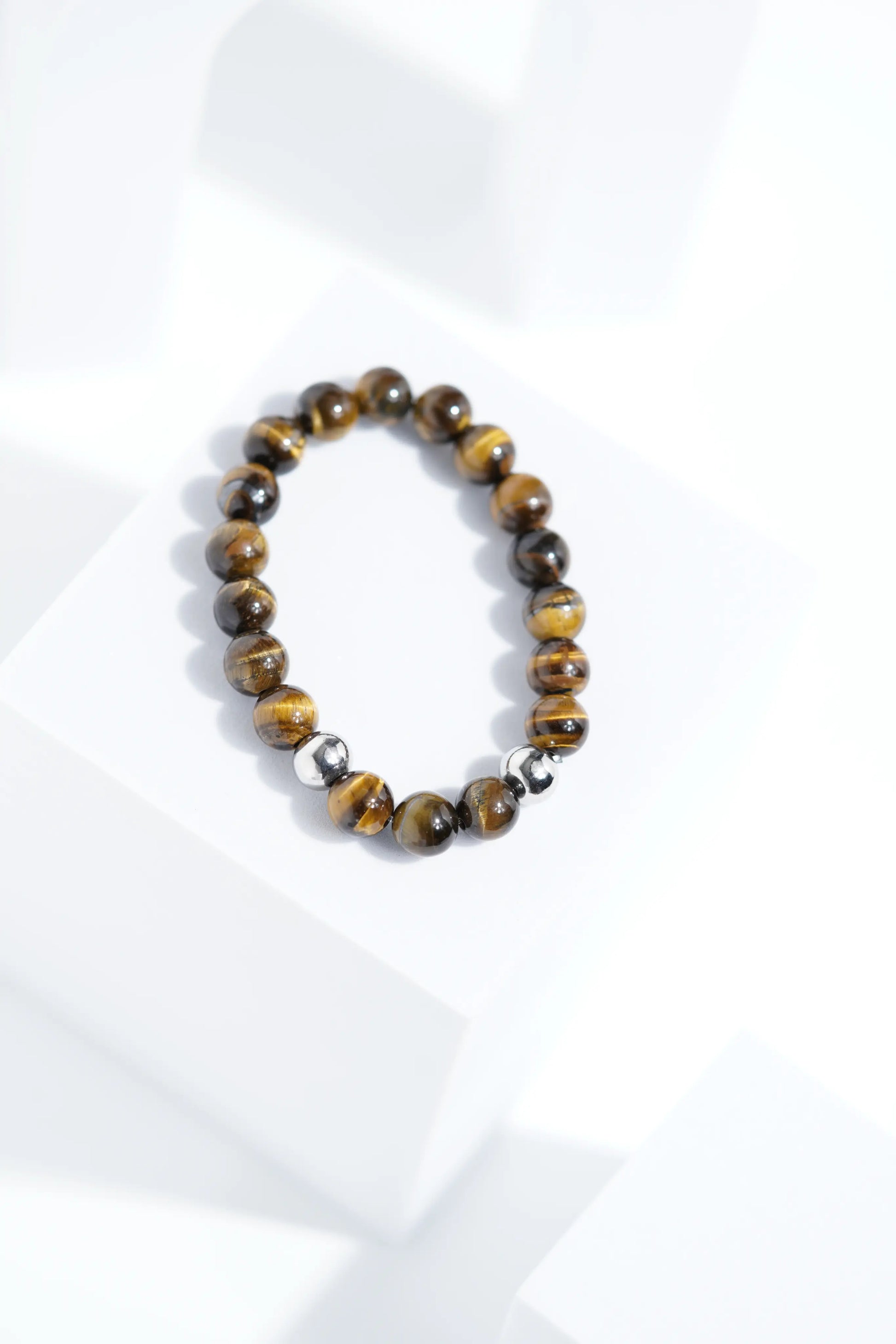 Shiney Brown Black Shade Bead Bracelets | Unisex. worldjewel.in Bead Bracelets