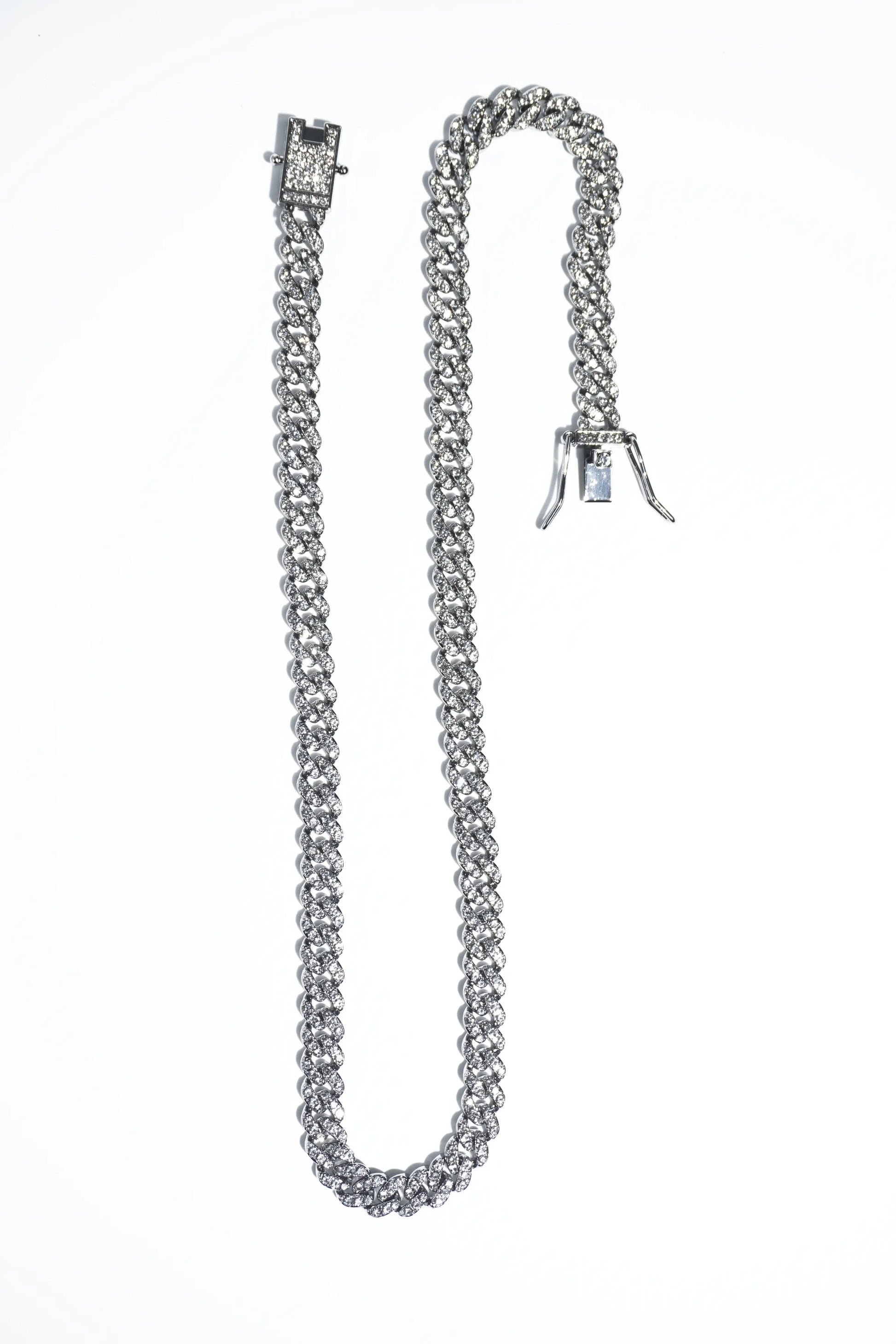 Sleek Silver | Ice-chain | Unisex | Hiphop style |  20 Inc. worldjewel.in Unisex-ice-chain