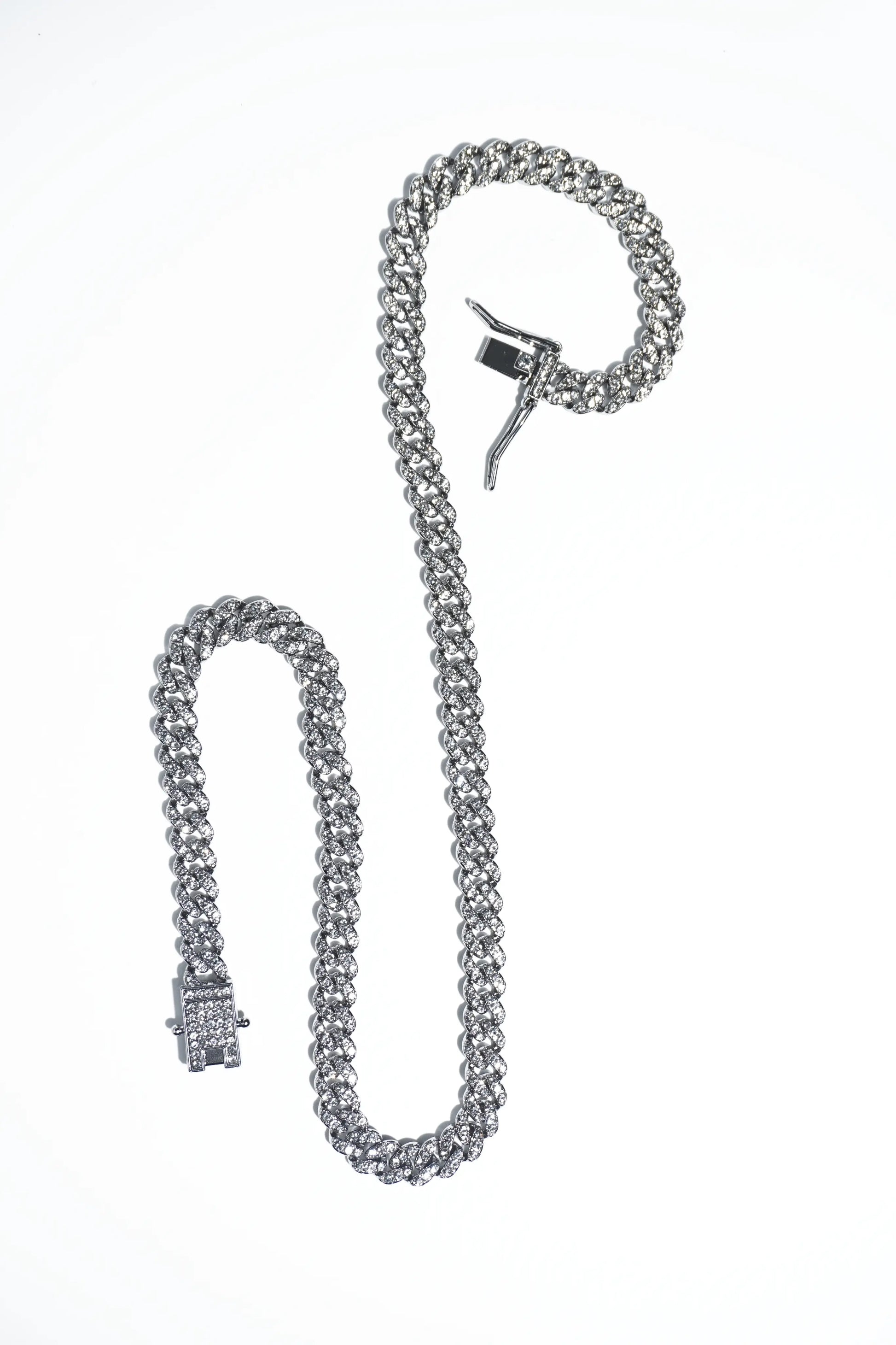 Sleek Silver | Ice-chain | Unisex | Hiphop style |  20 Inc. worldjewel.in Unisex-ice-chain