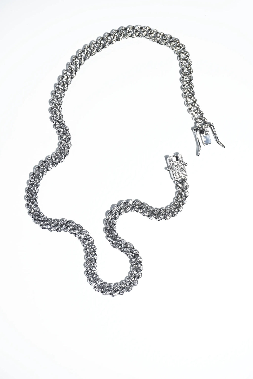 Sleek Silver | Ice-chain | Unisex | Hiphop style |  20 Inc. worldjewel.in Unisex-ice-chain