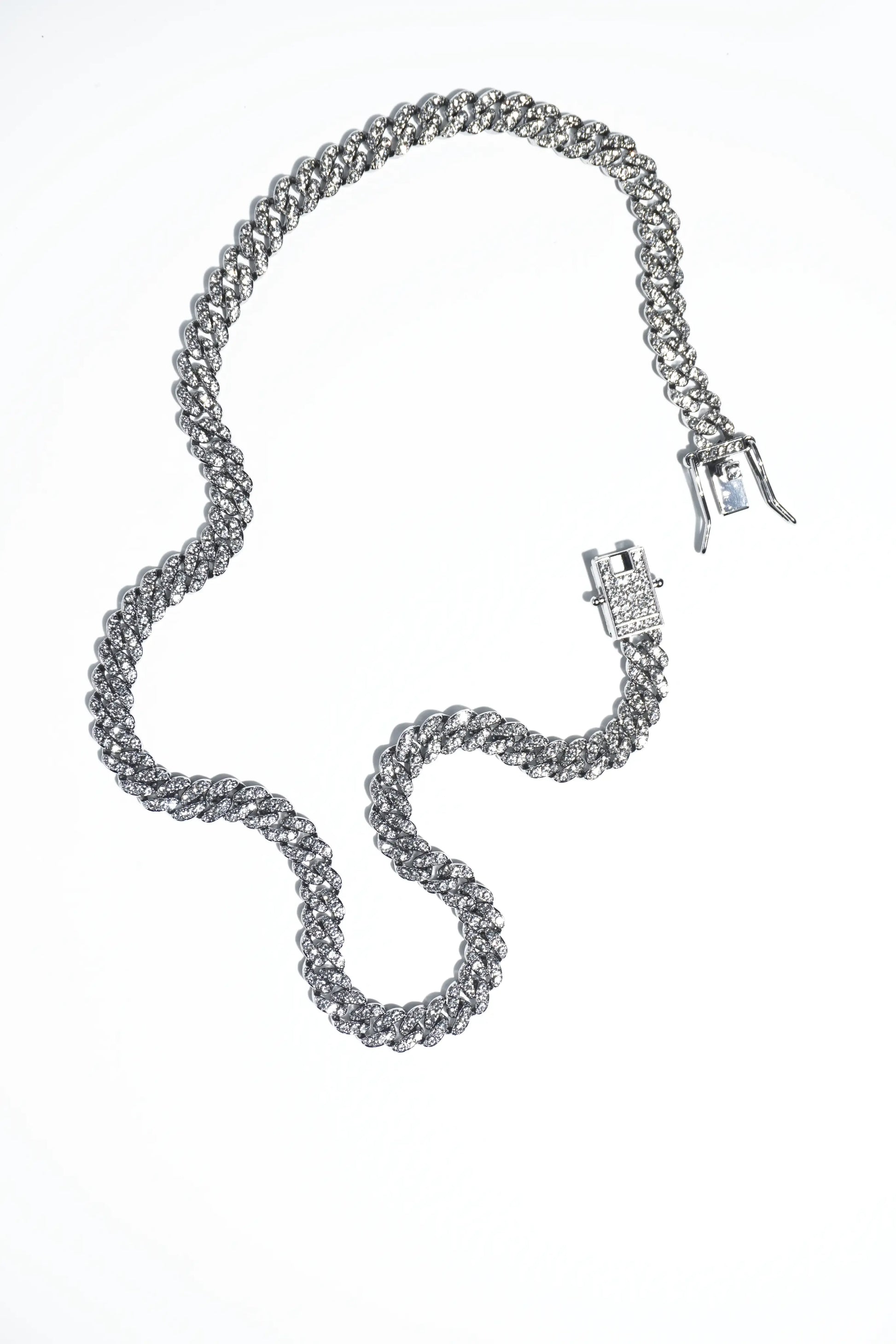 Sleek Silver | Ice-chain | Unisex | Hiphop style |  20 Inc. worldjewel.in Unisex-ice-chain
