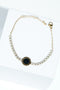Sleek Stainless Steel Charm Bracelet For Women