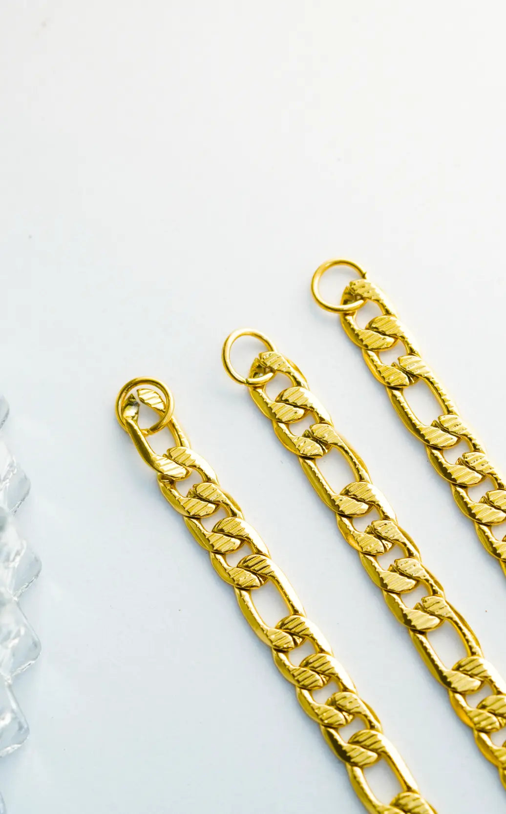 Sleek chain bracelets (3 pices ) worldjewel.in men's bracelets
