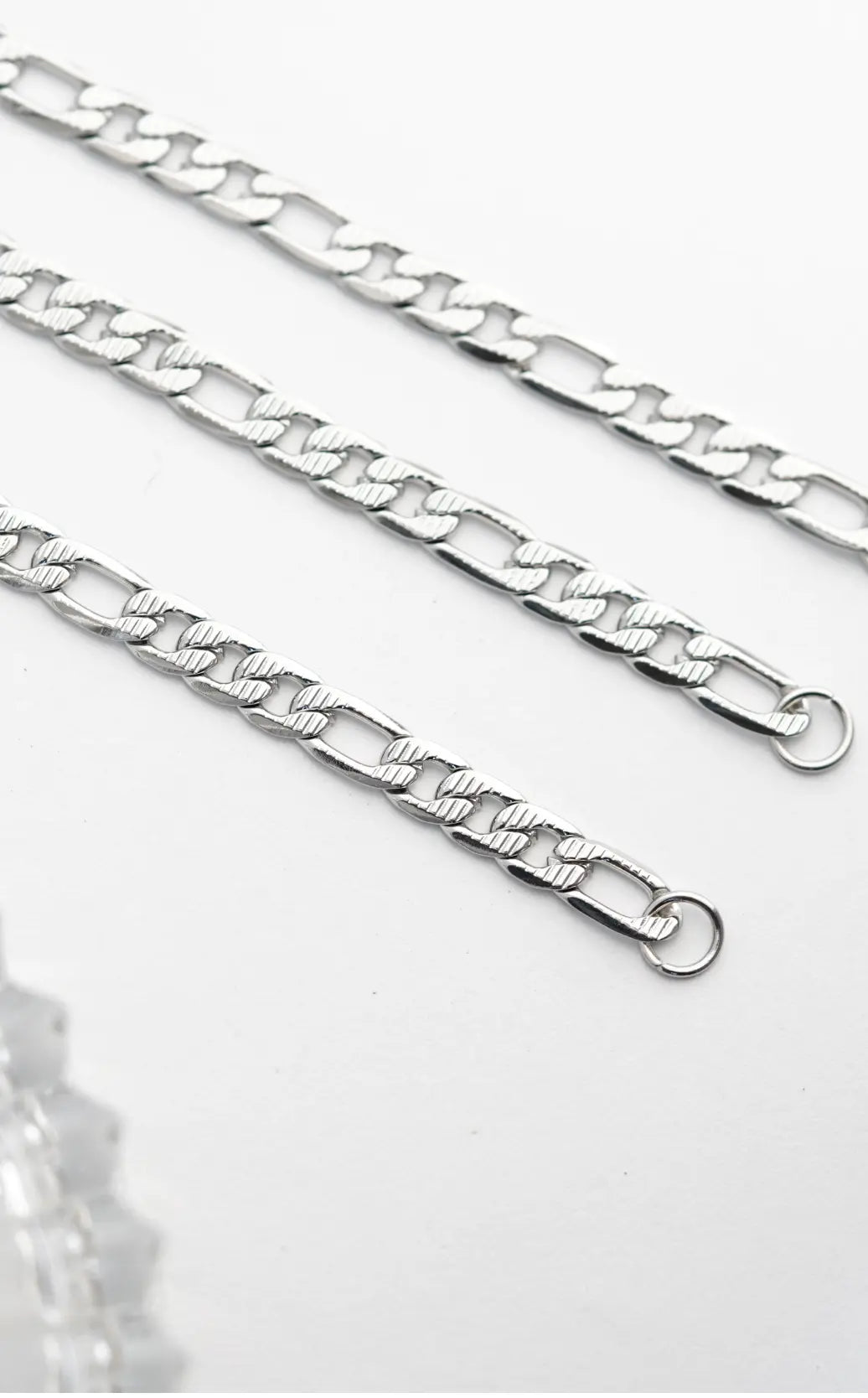 Sleek chain bracelets (3 pices ) worldjewel.in men's bracelets