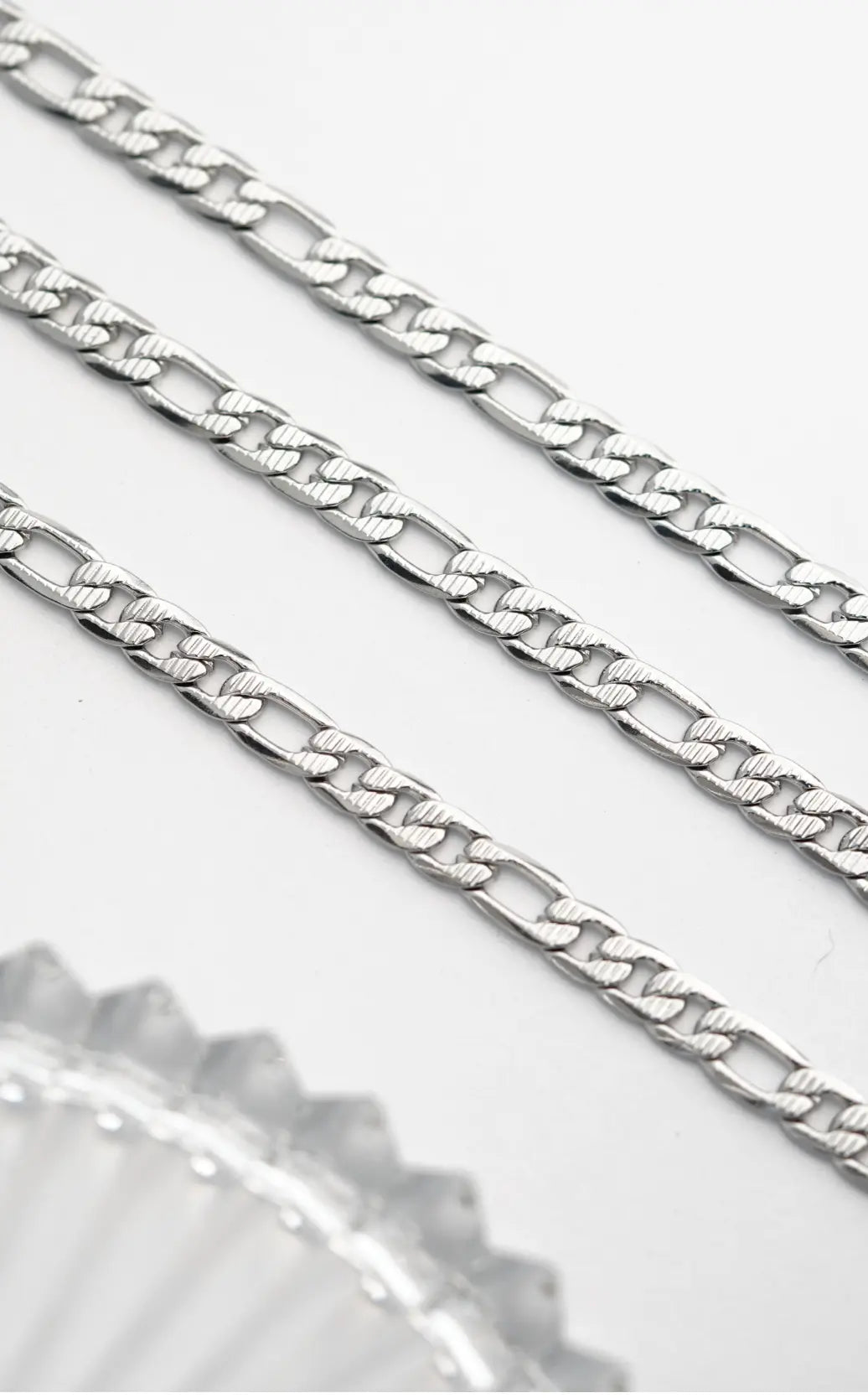 Sleek chain bracelets (3 pices ) worldjewel.in men's bracelets