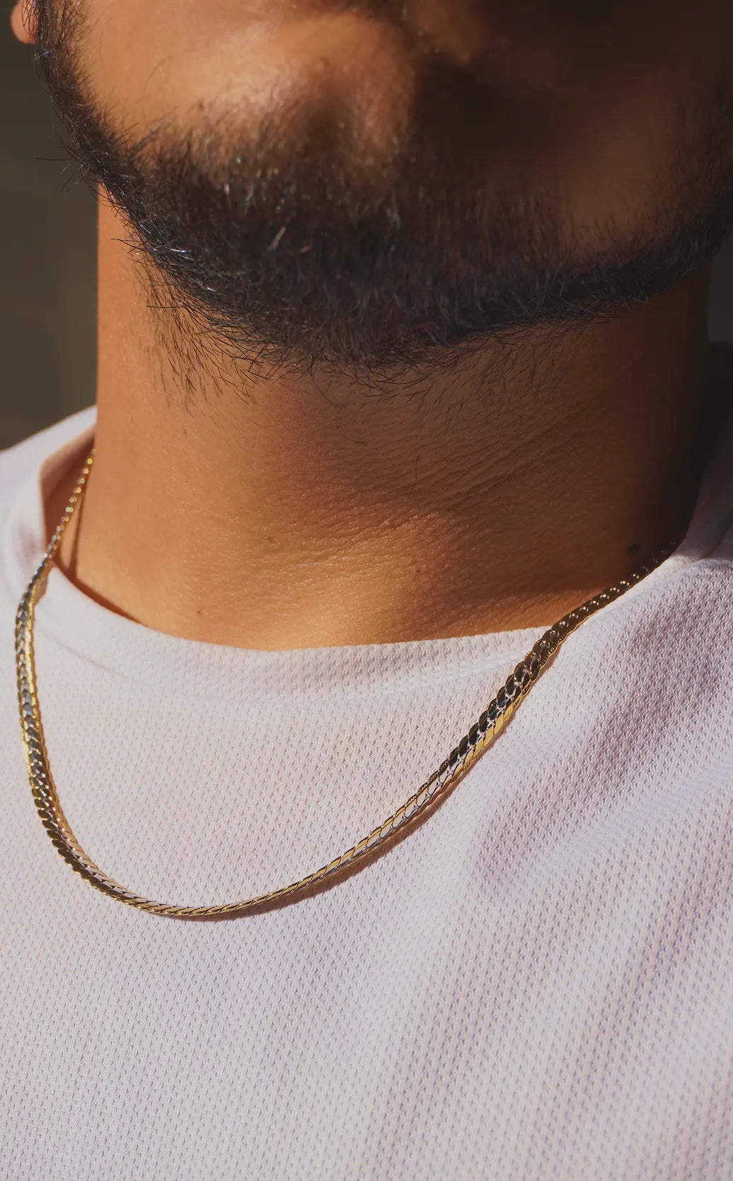 Sleek snake chain | Stainless Steel chain for men's | 24inch | Anti-Tarnish. - worldjewel.in