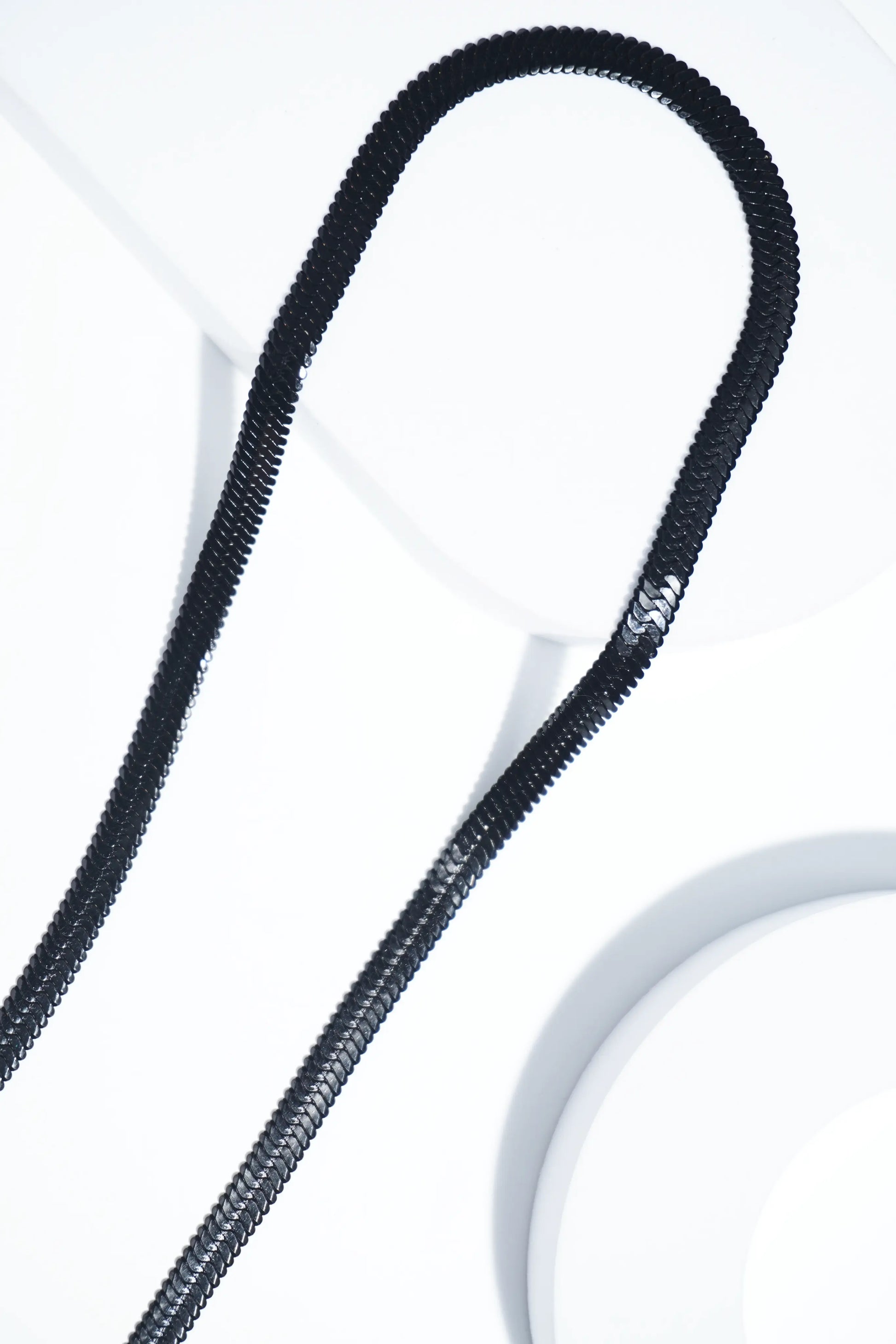 Sleek snake chain | Stainless Steel chain for men's | 22 inch | Anti-Tarnish. - worldjewel.in