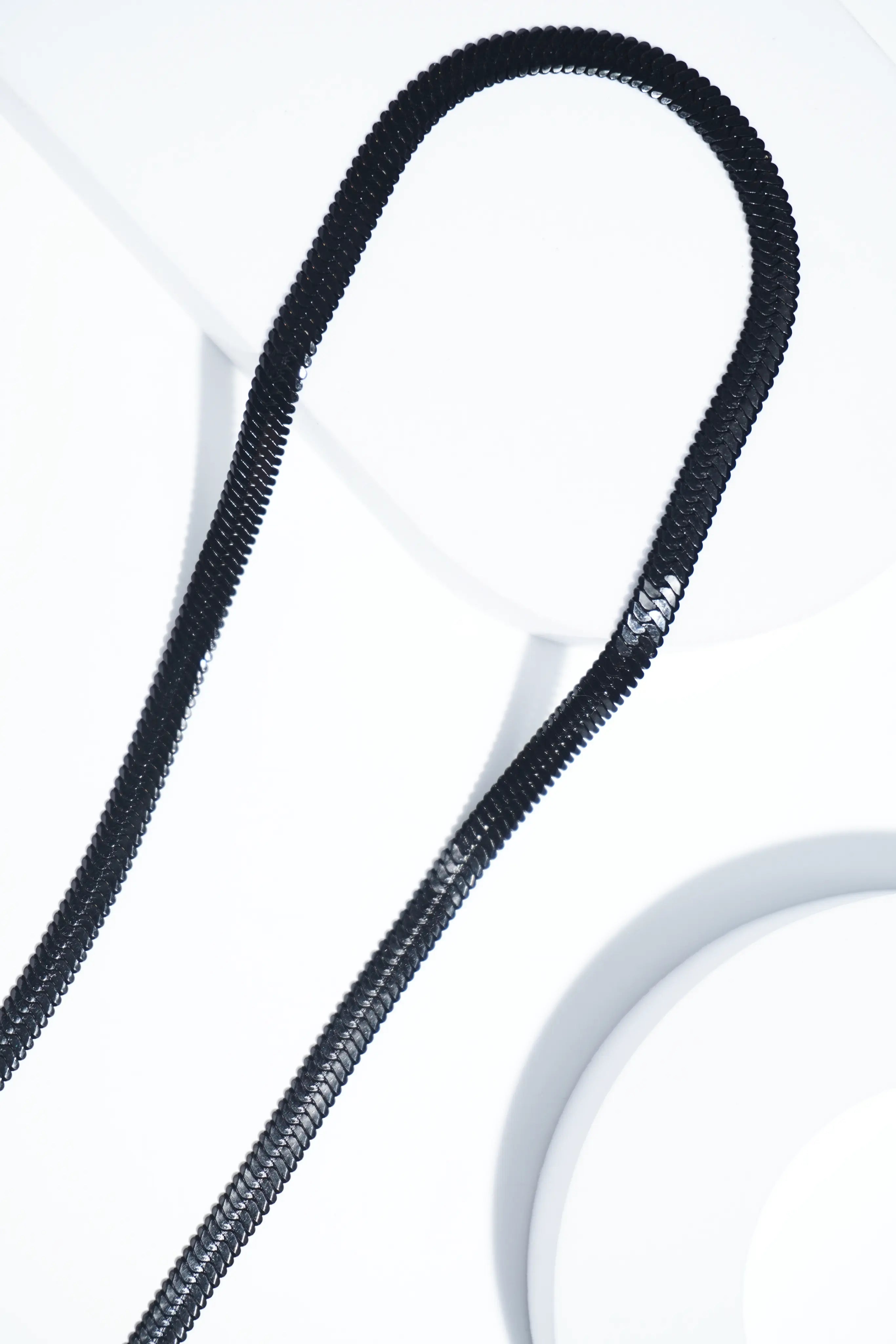 Sleek snake chain | Stainless Steel chain for men's | 22 inch | Anti-Tarnish. - worldjewel.in