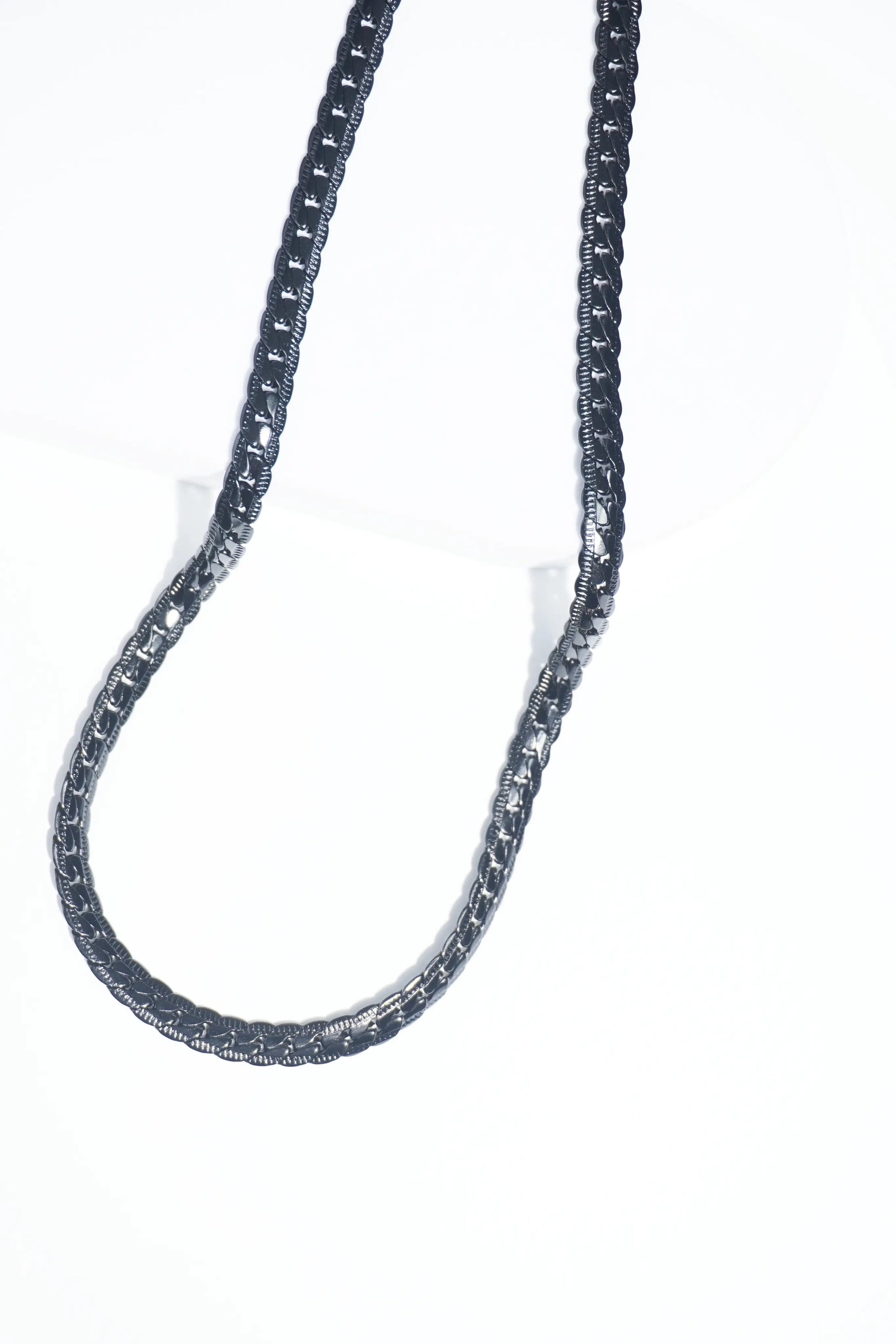 Sleek snake chain | Stainless Steel chain for men's | 22 inch | Anti-Tarnish. - worldjewel.in