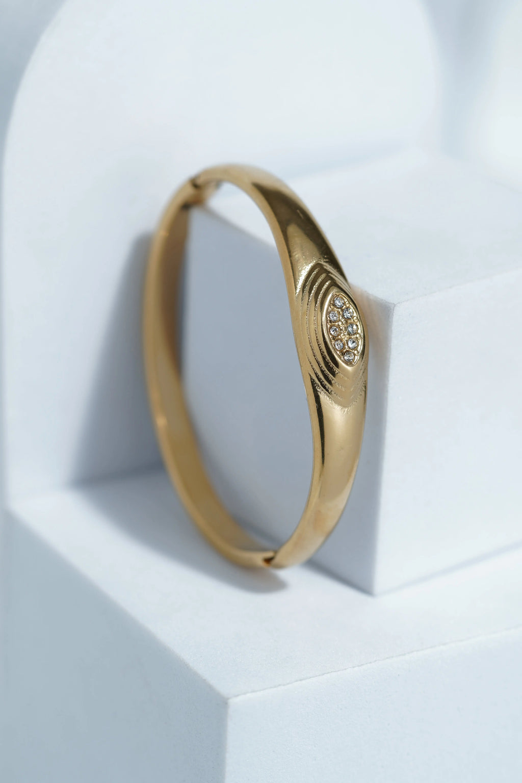 Solstice Shine Bangle Bracelet worldjewel.in CUFF BRACELET FOR WOMEN