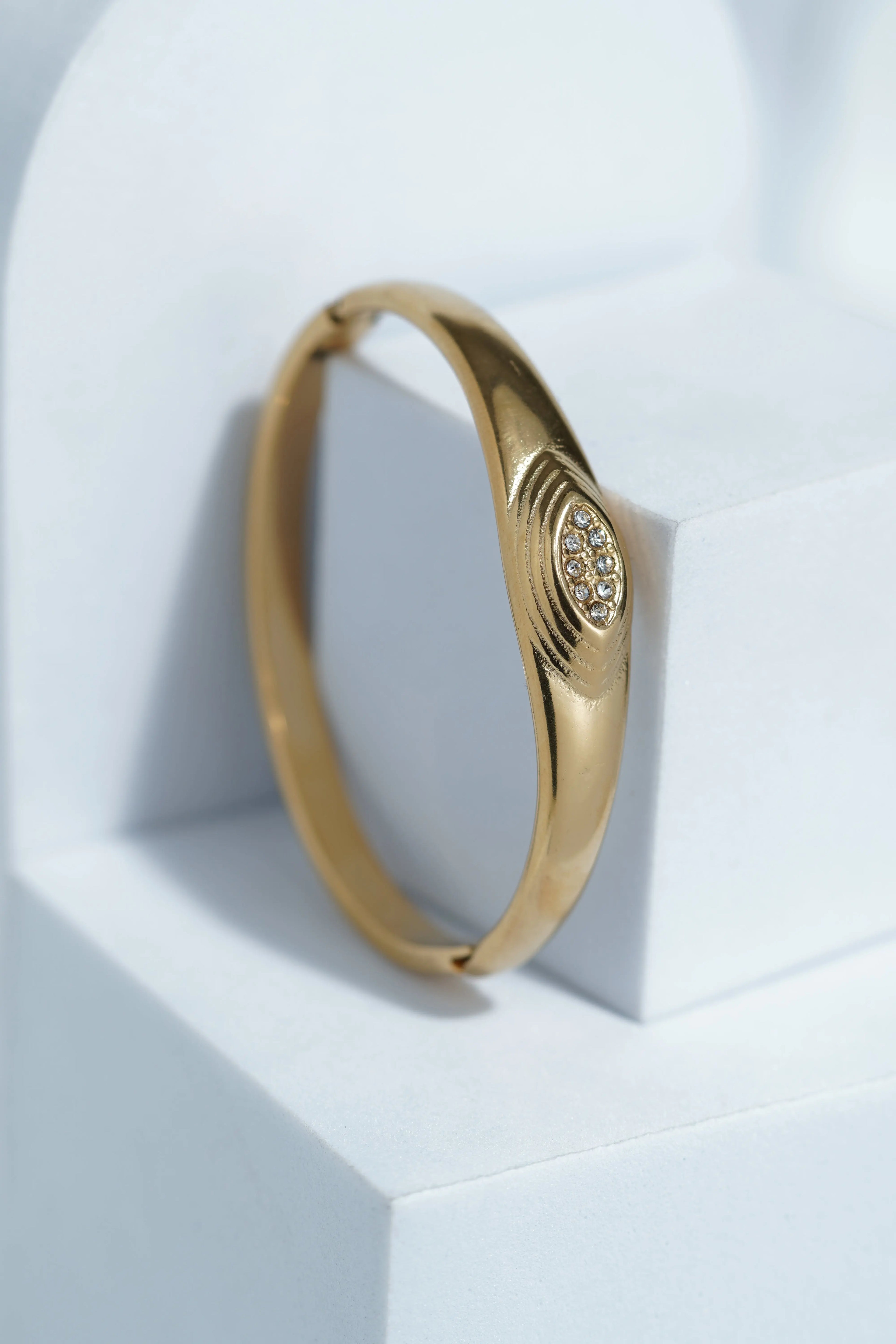 Solstice Shine Bangle Bracelet worldjewel.in CUFF BRACELET FOR WOMEN