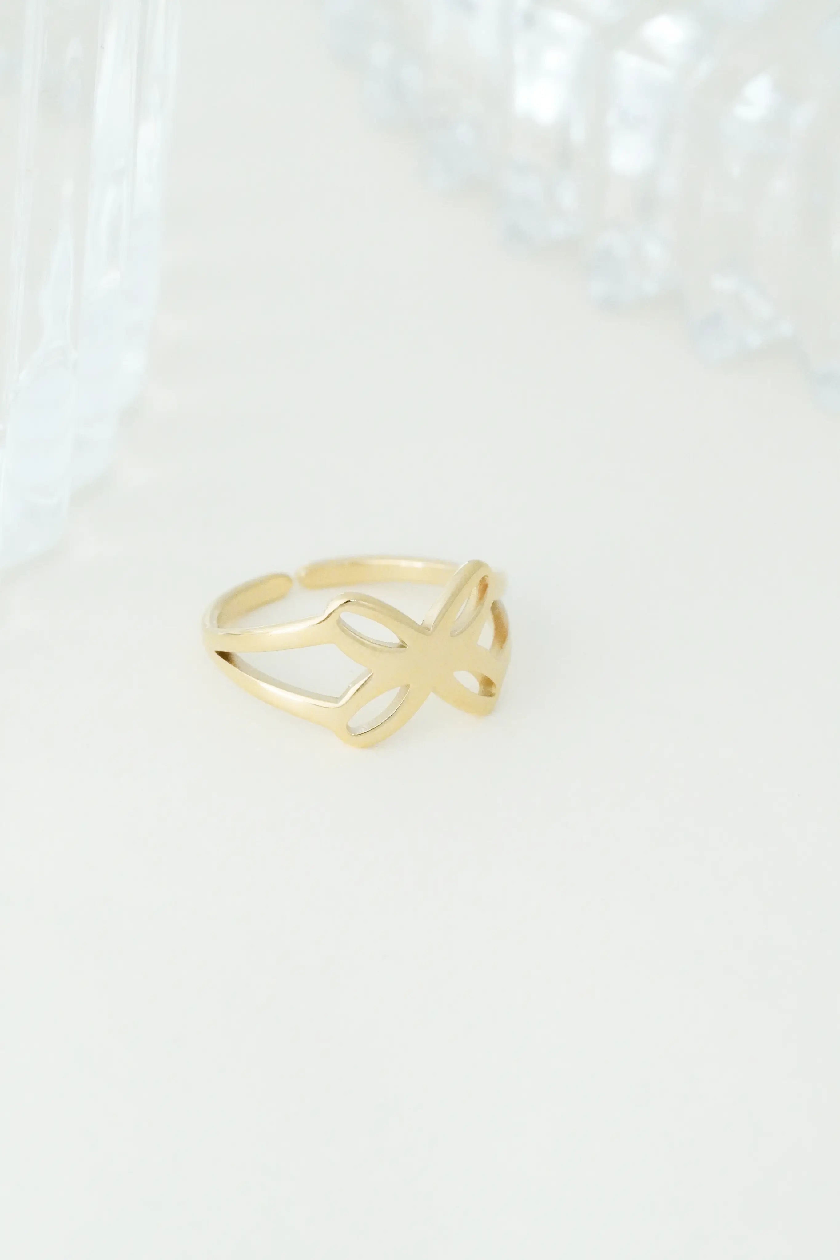 Spike Adjustable Ring worldjewel.in ADJUSTABLE RING