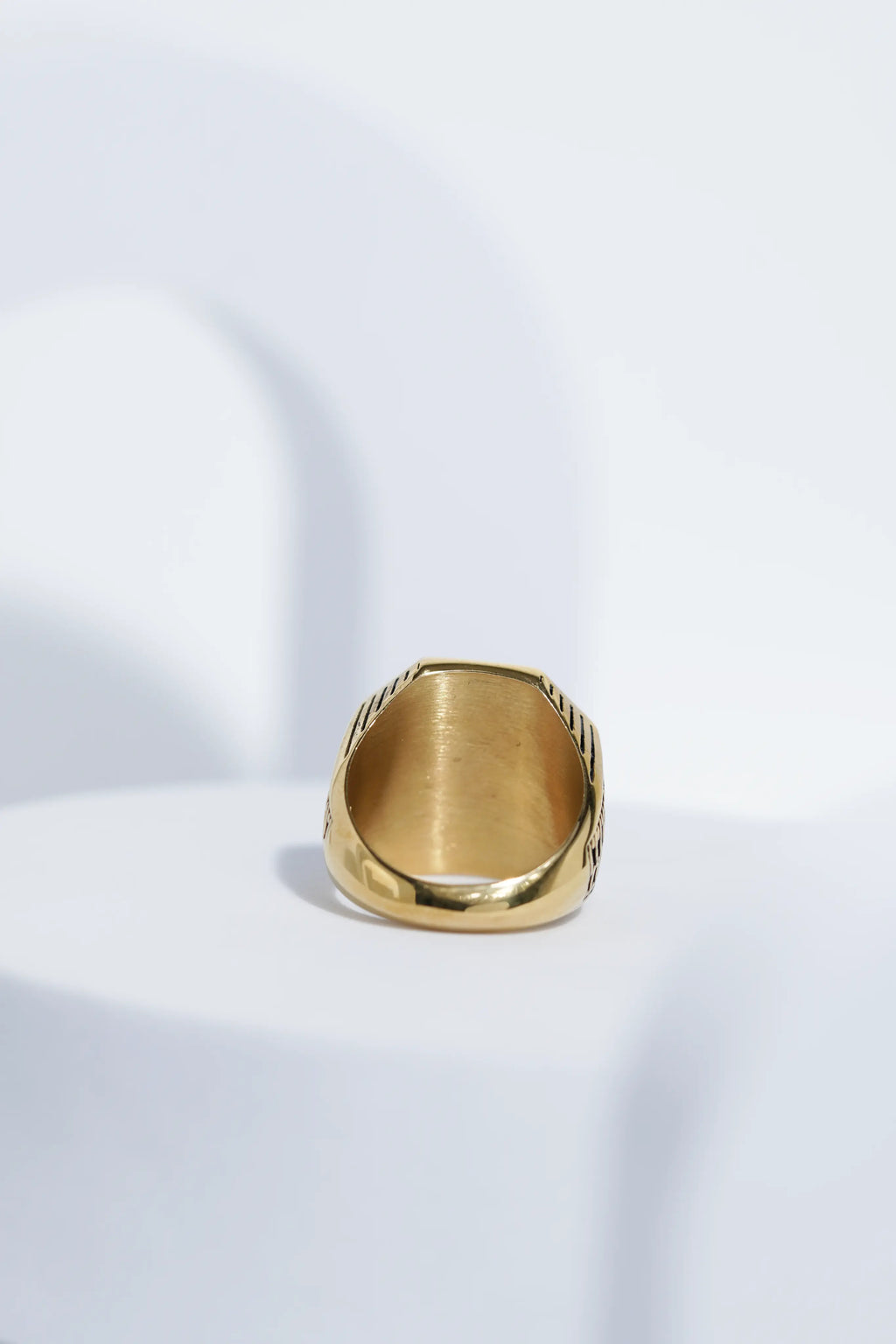 Square Black Diamond Turkish Ring For Men worldjewel.in men's ring