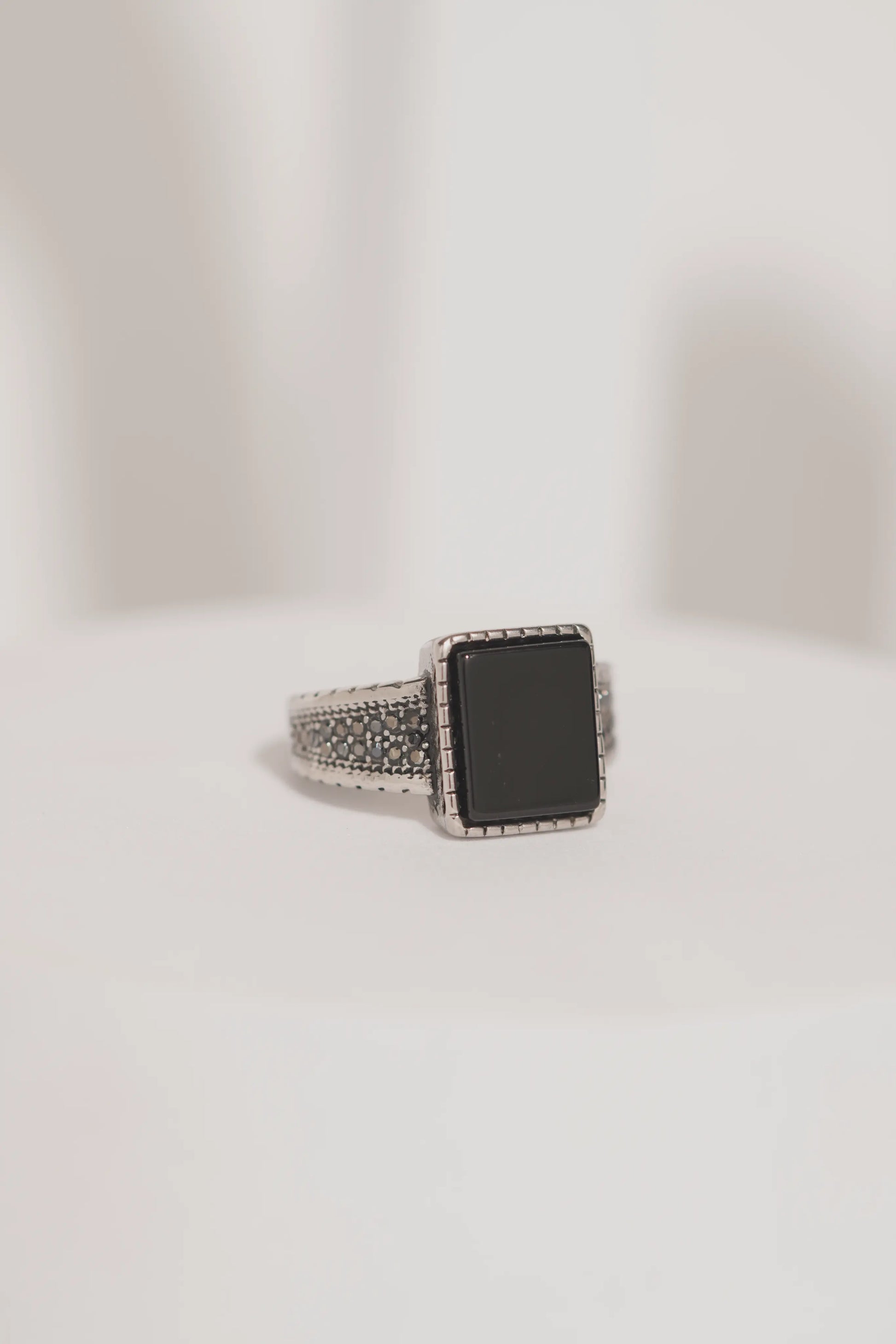 Square Stone Ring For Men worldjewel.in men's ring