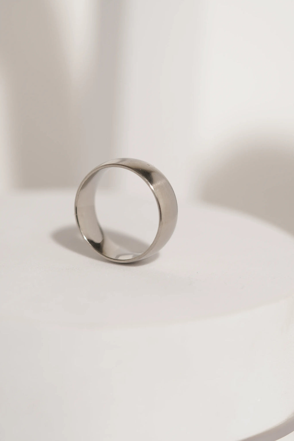Stainless Steel Band Ring For Men worldjewel.in men's ring
