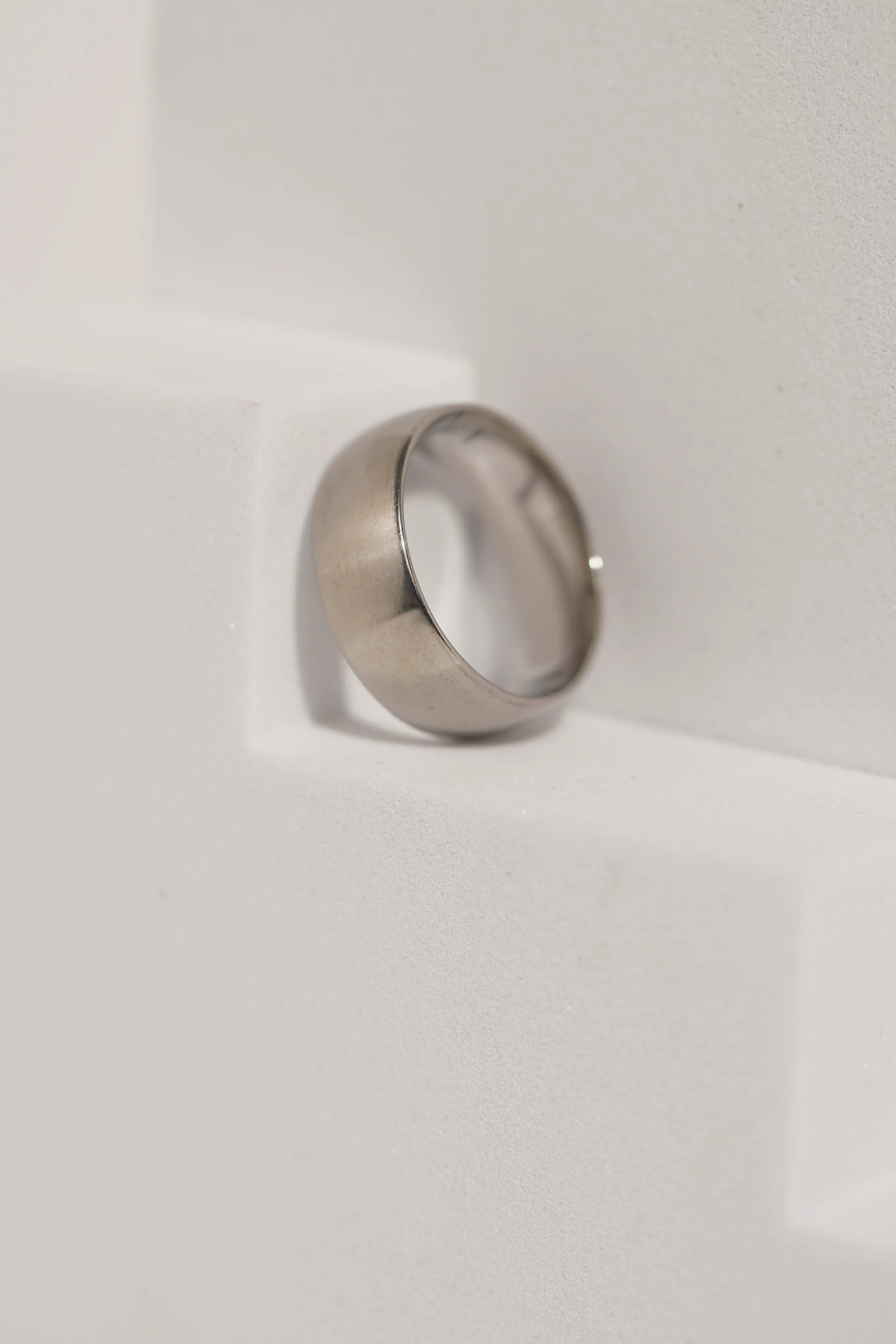 Stainless Steel Band Ring For Men worldjewel.in men's ring