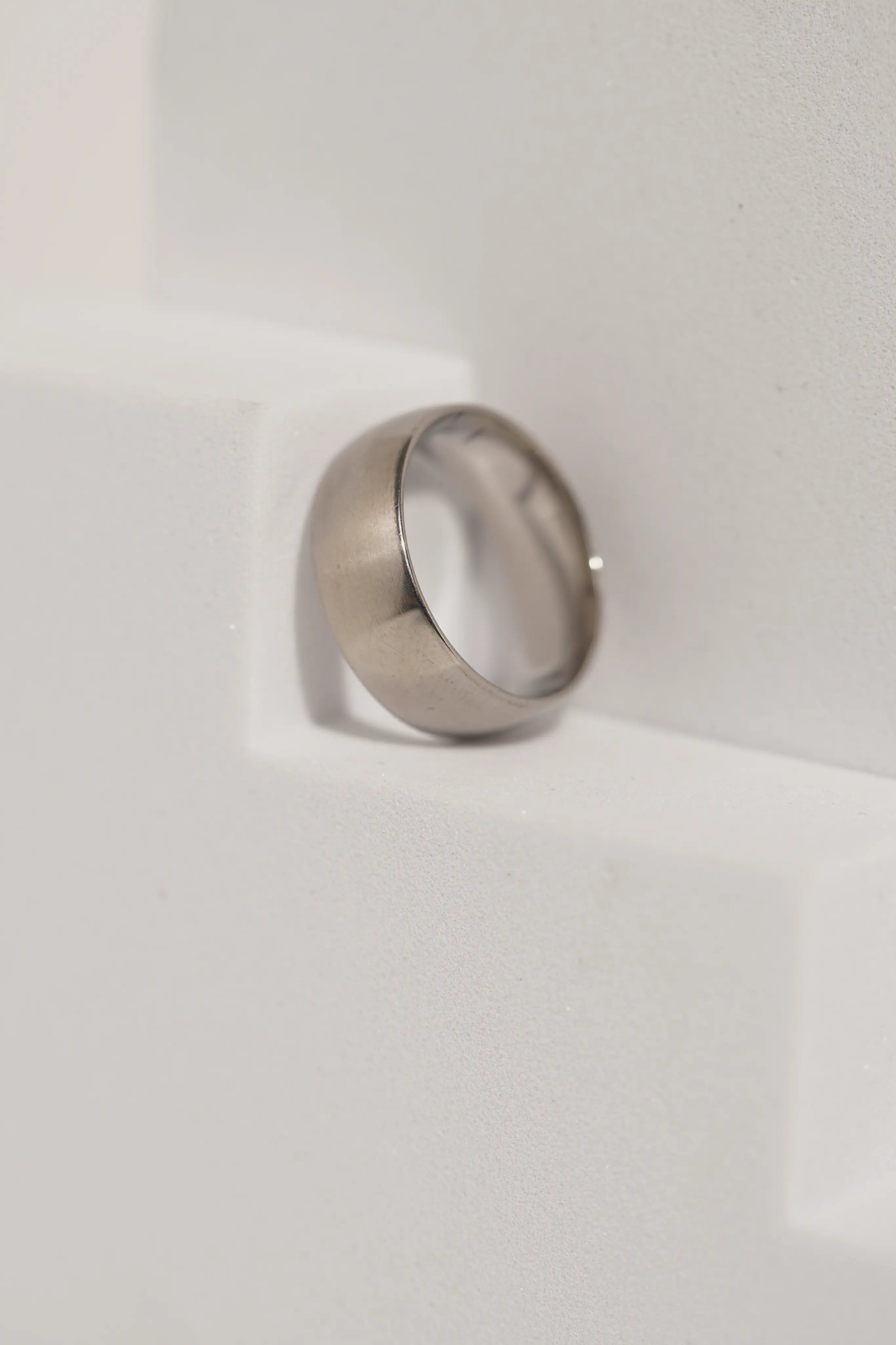 Stainless Steel Band Ring For Men worldjewel.in men's ring