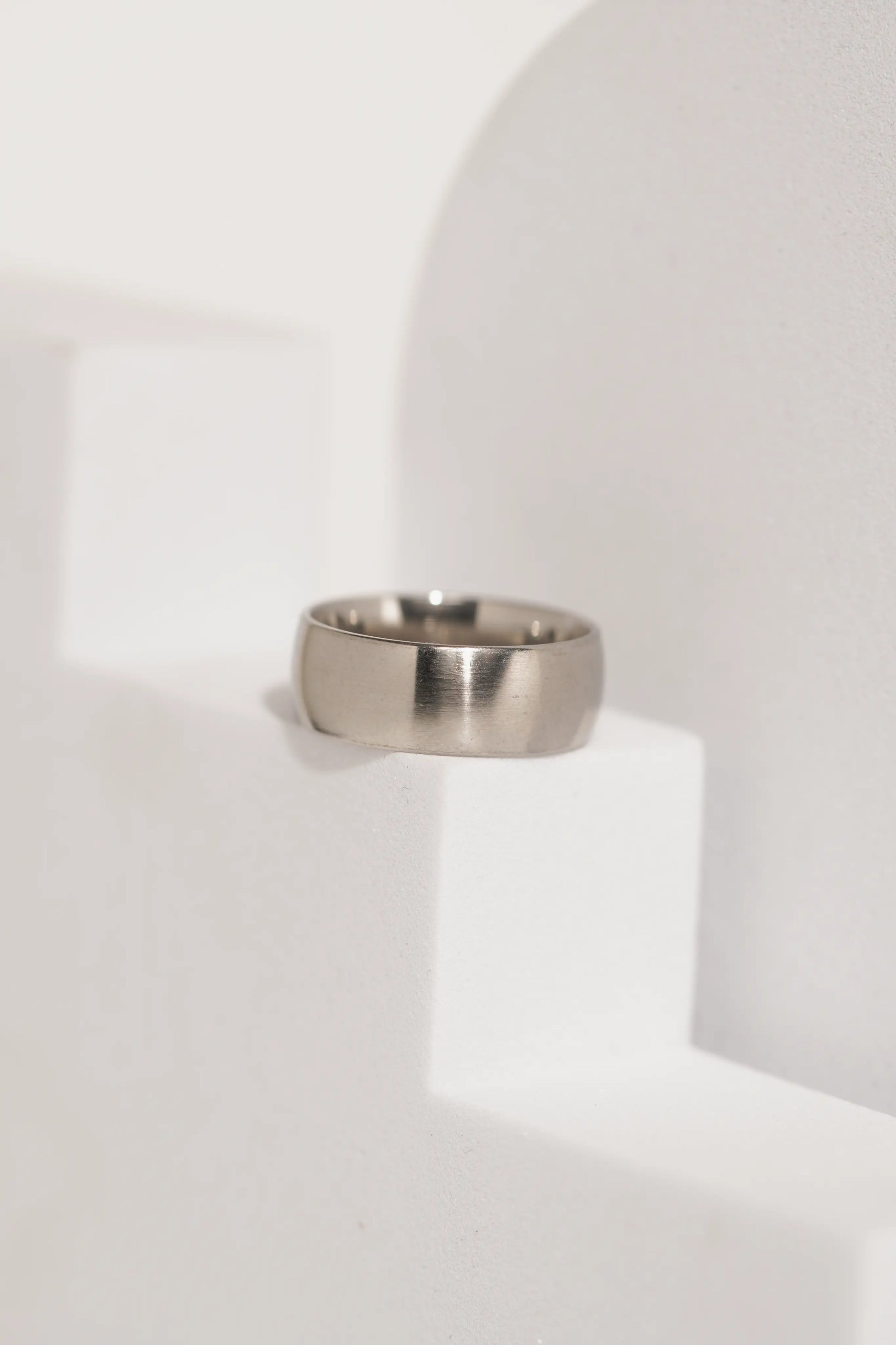 Stainless Steel Band Ring For Men worldjewel.in men's ring