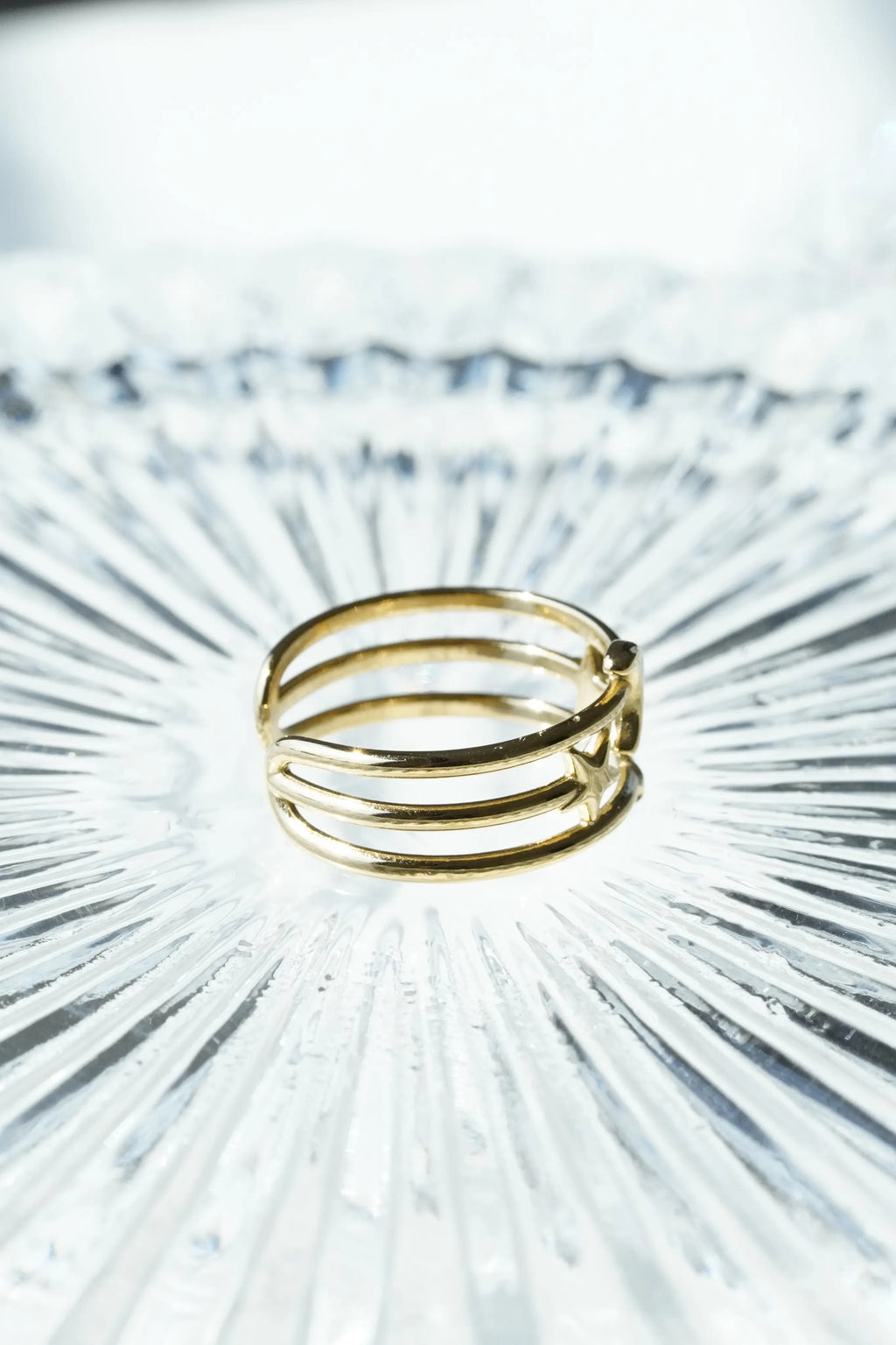 Star Partten Adjustable Ring worldjewel.in ADJUSTABLE RING