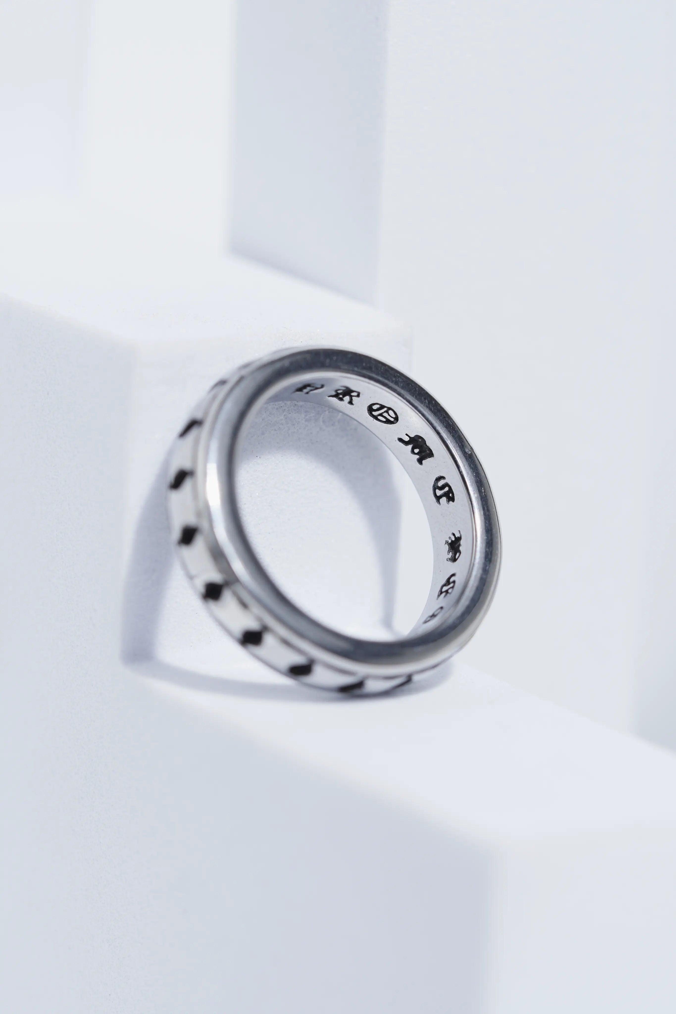 Star Silver Shiney Ring For Men worldjewel.in men's ring