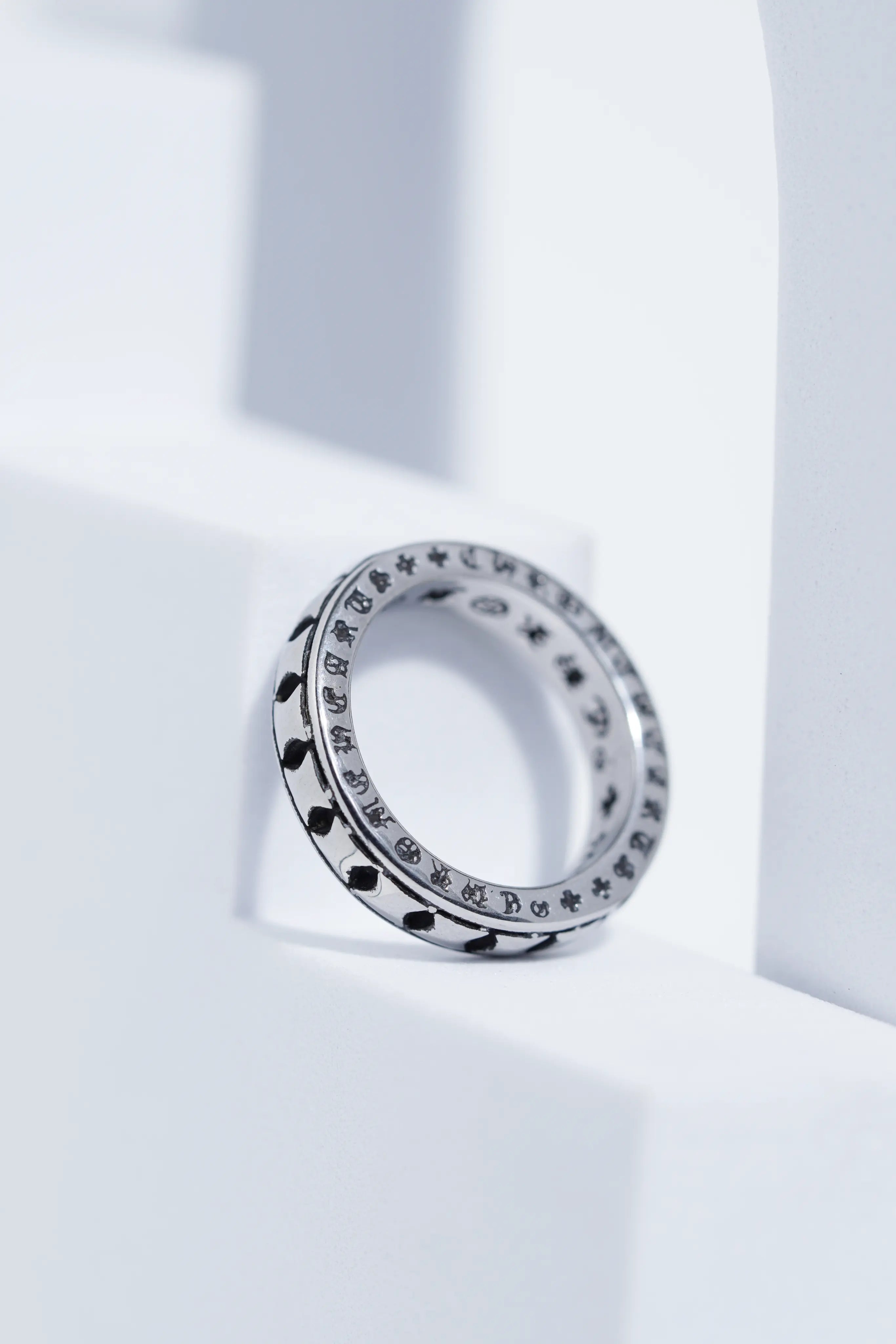 Star Silver Shiney Ring For Men worldjewel.in men's ring