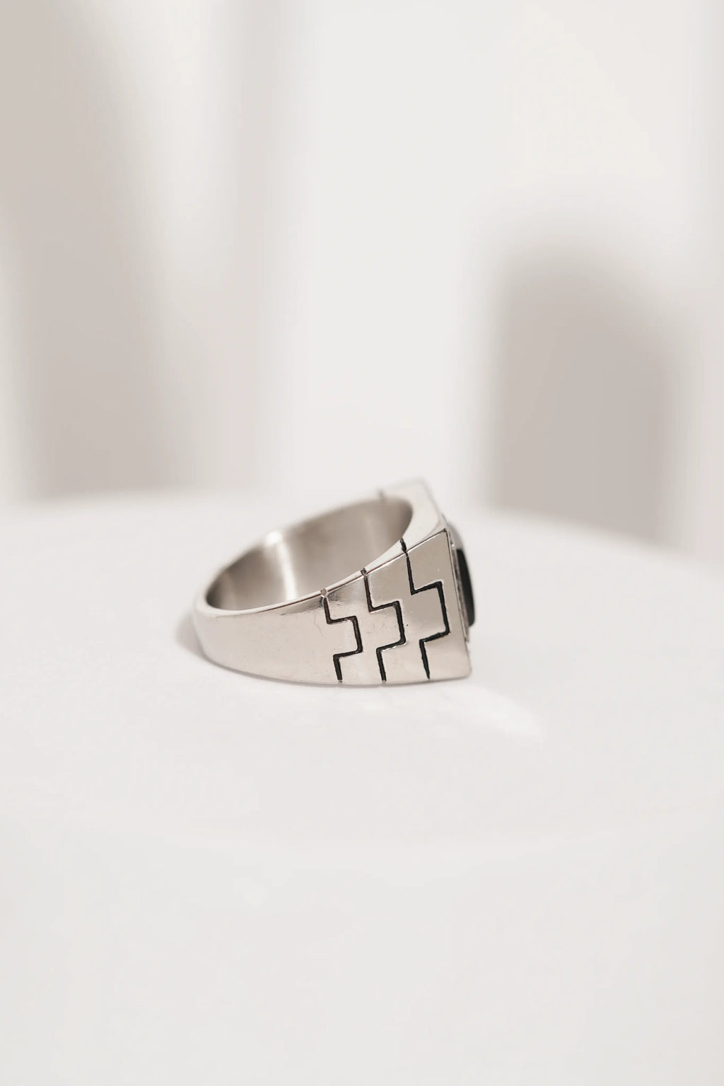 Stone Studded Ring For Men worldjewel.in men's ring