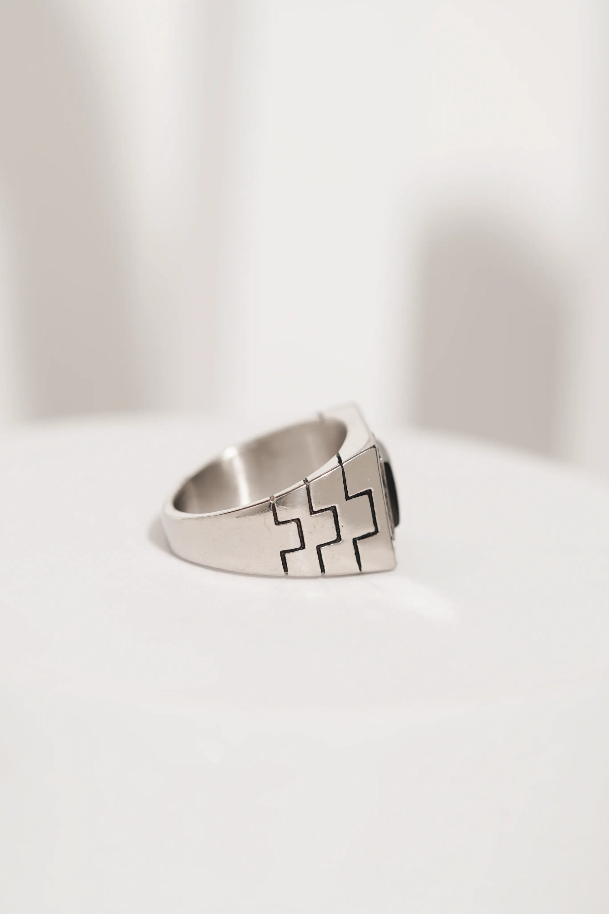 Stone Studded Ring For Men worldjewel.in men's ring