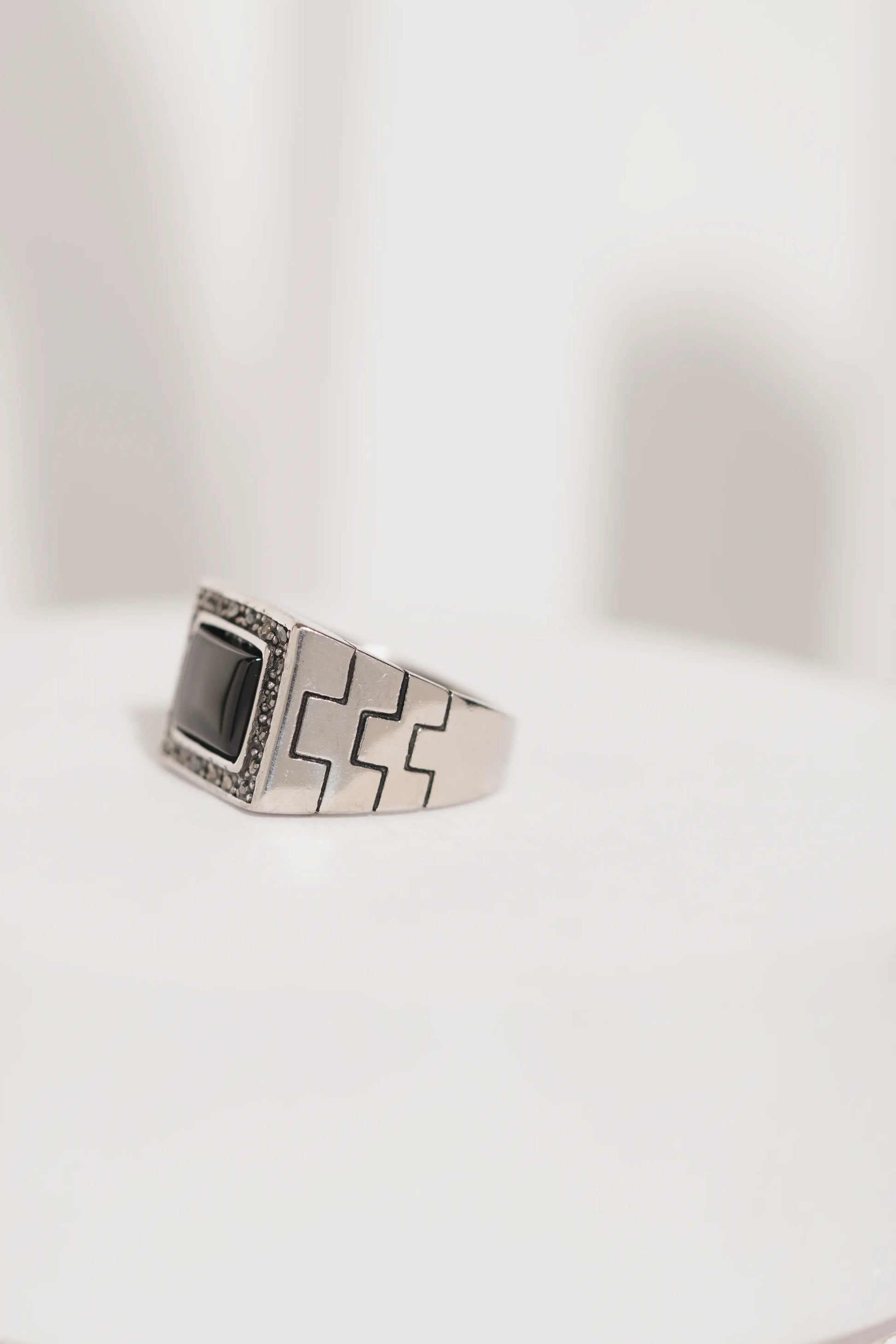 Stone Studded Ring For Men worldjewel.in men's ring