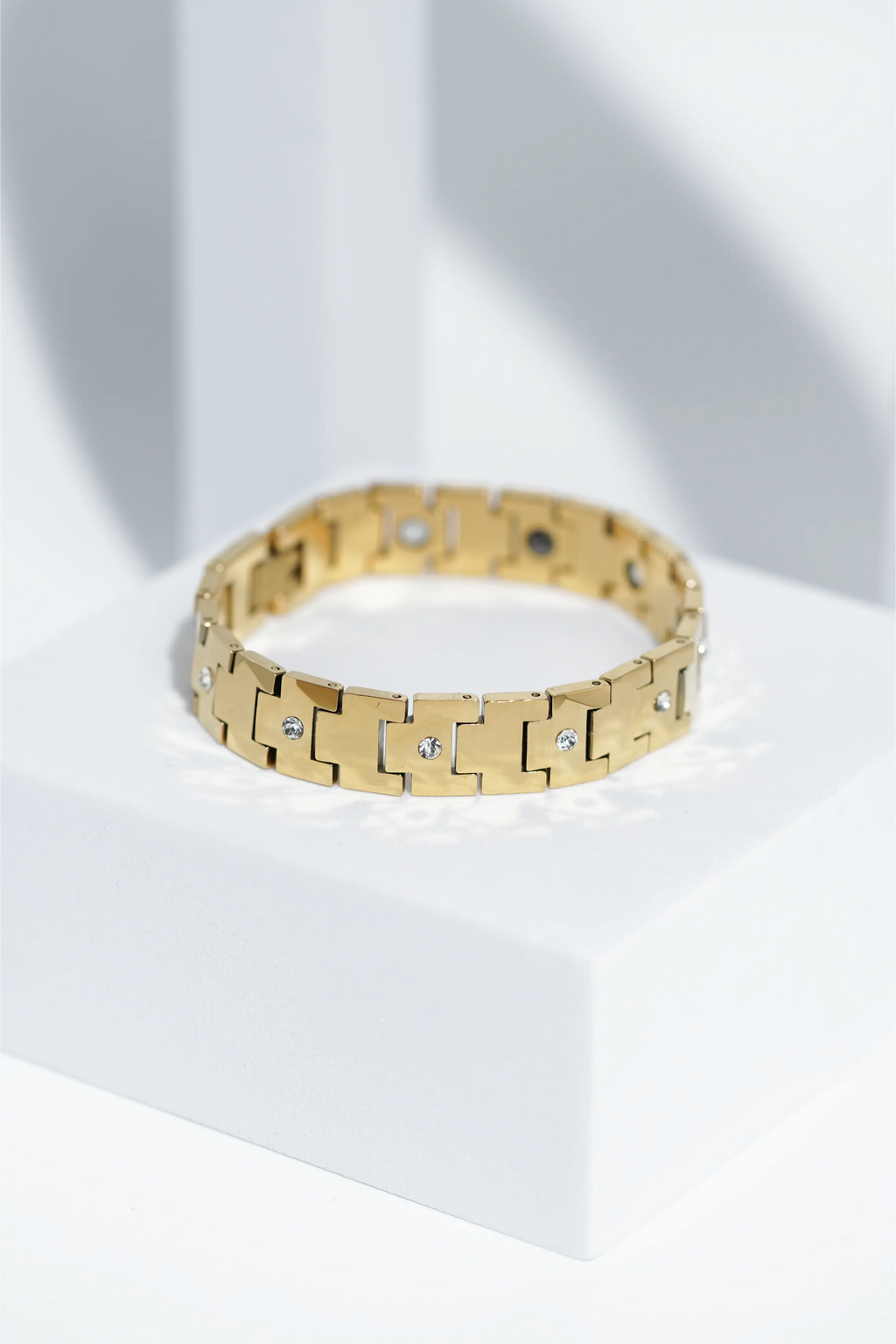 Sun Glow Diamond - Ceramic bracelet for men. worldjewel.in men's bracelets
