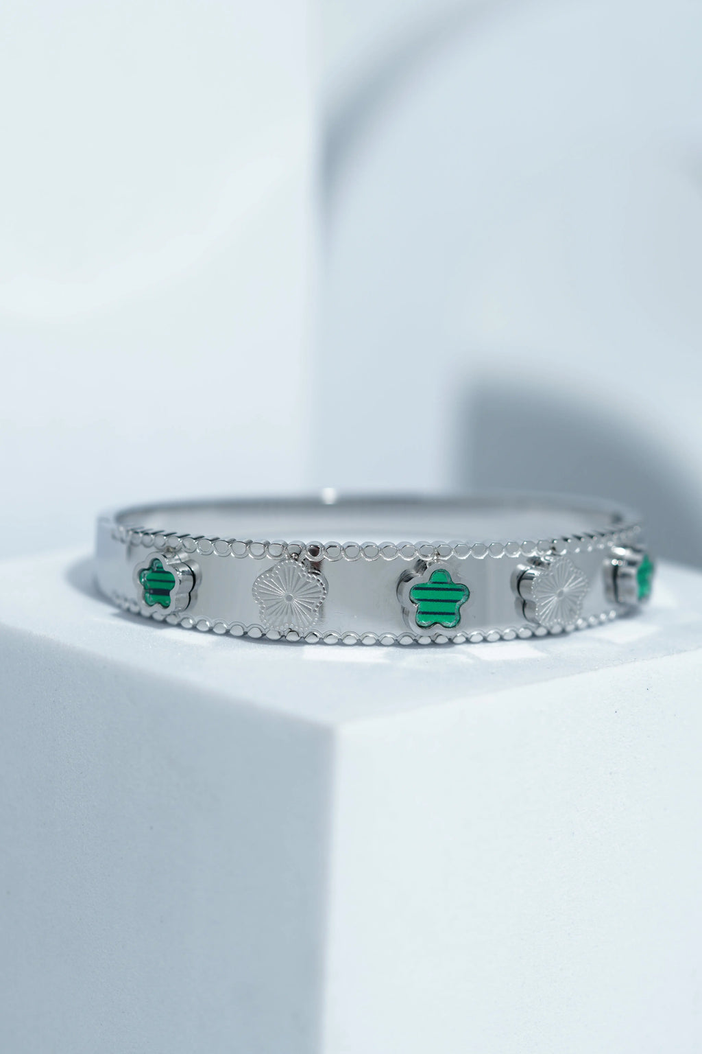 Sunbeam Edge Bangle Bracelet worldjewel.in CUFF BRACELET FOR WOMEN