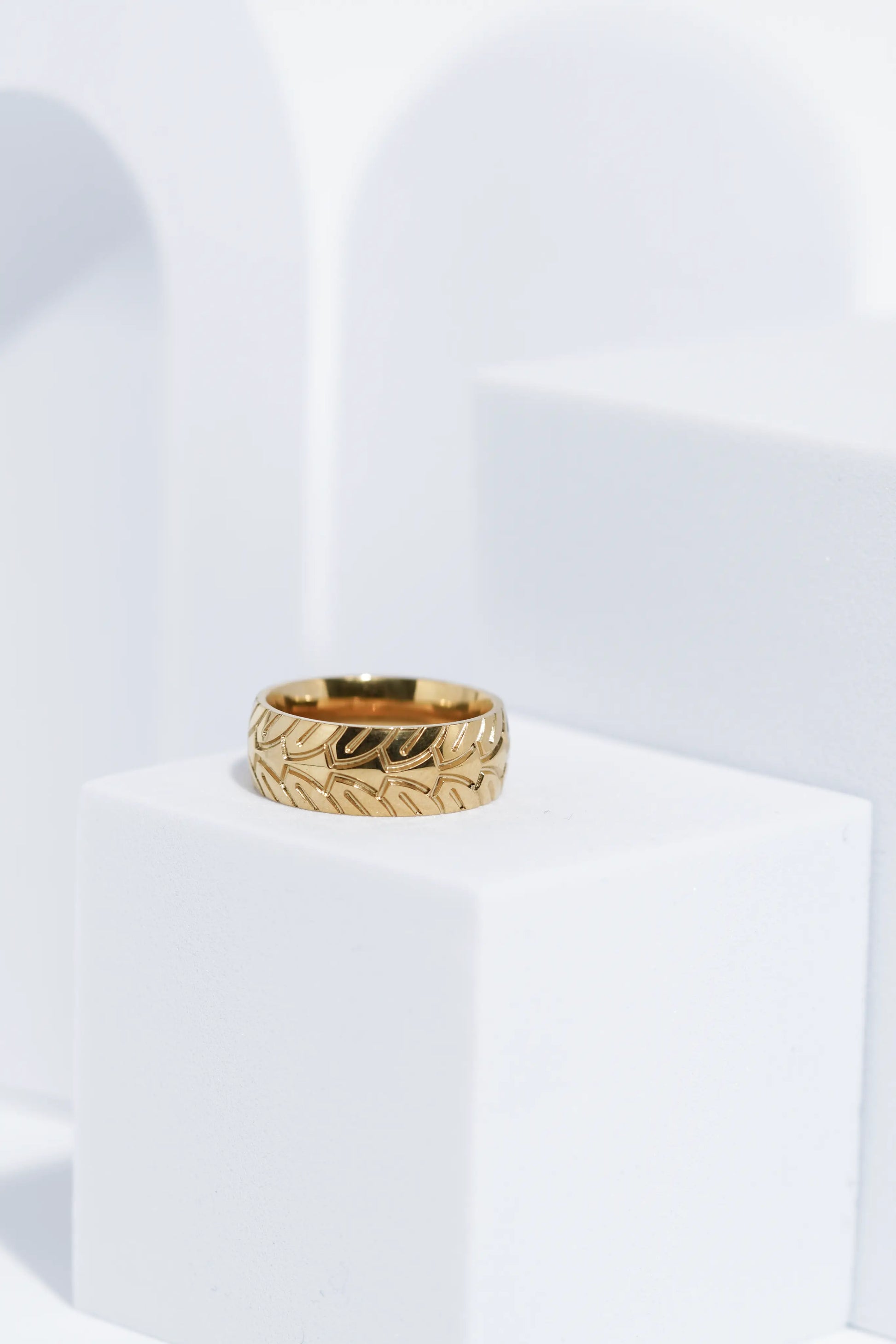 Textured Band Ring for Men worldjewel.in men's ring