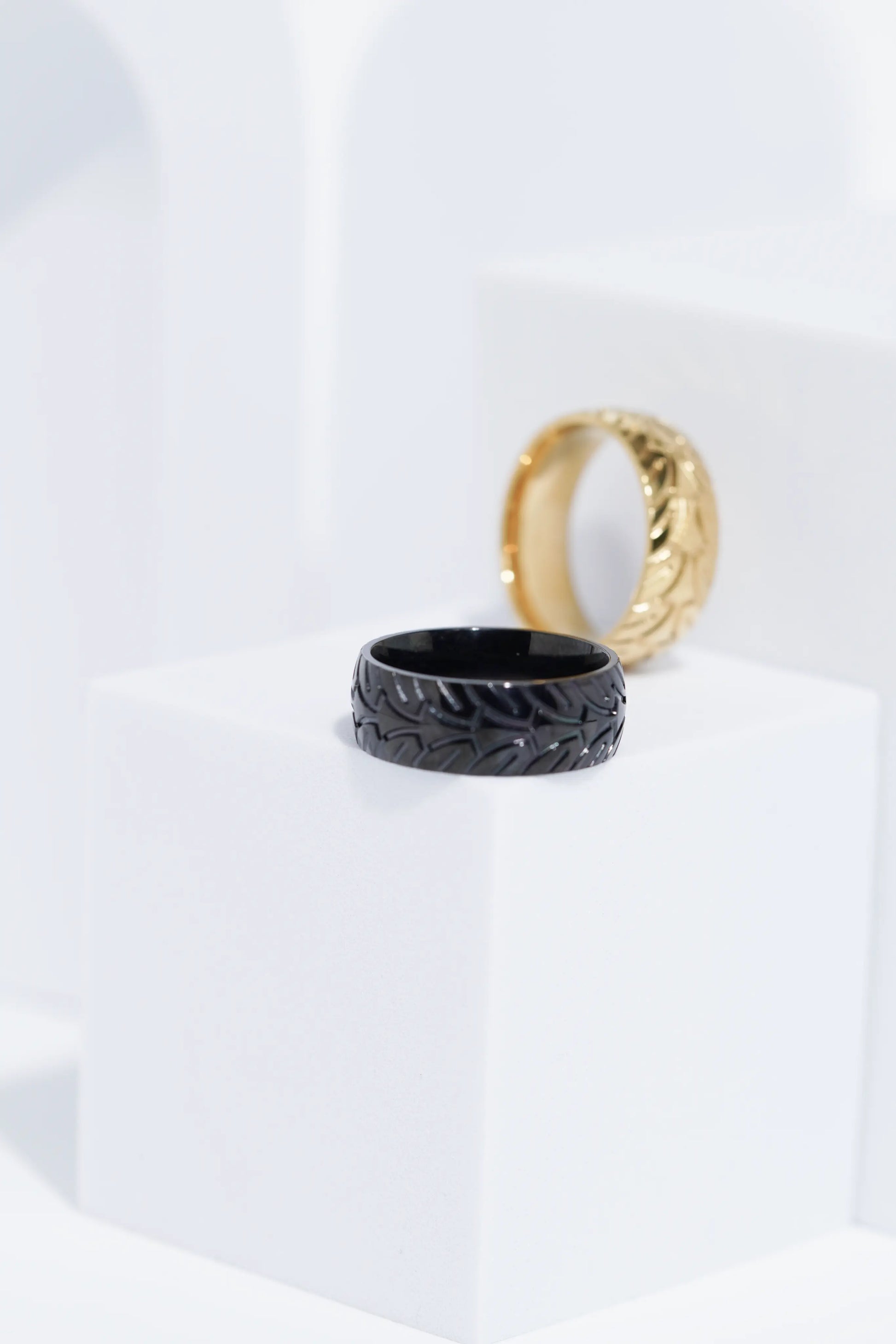 Textured Band Ring for Men worldjewel.in men's ring
