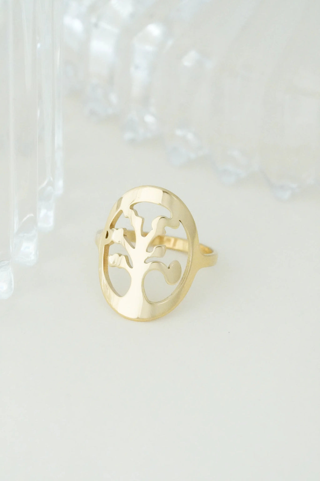 Tree Partten Adjustable Ring worldjewel.in ADJUSTABLE RING