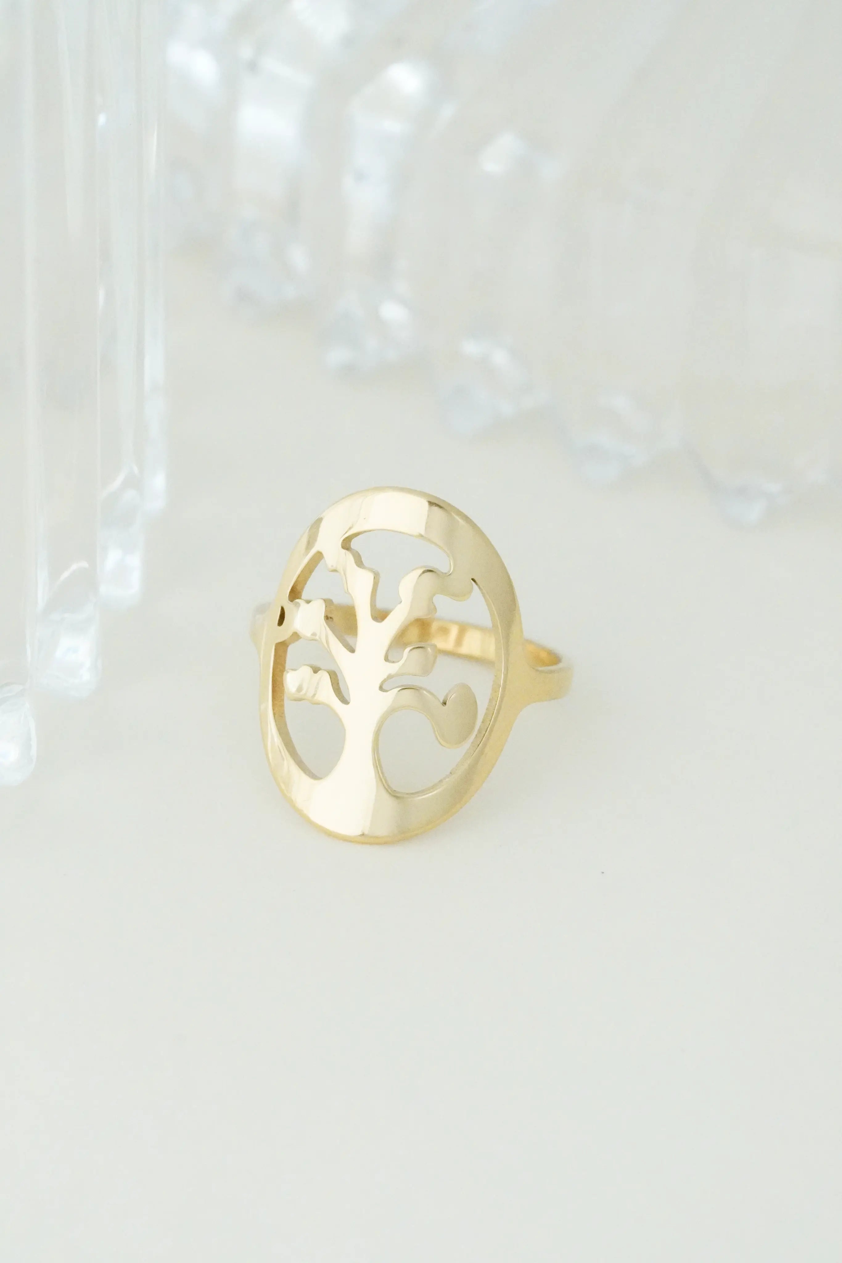 Tree Partten Adjustable Ring worldjewel.in ADJUSTABLE RING