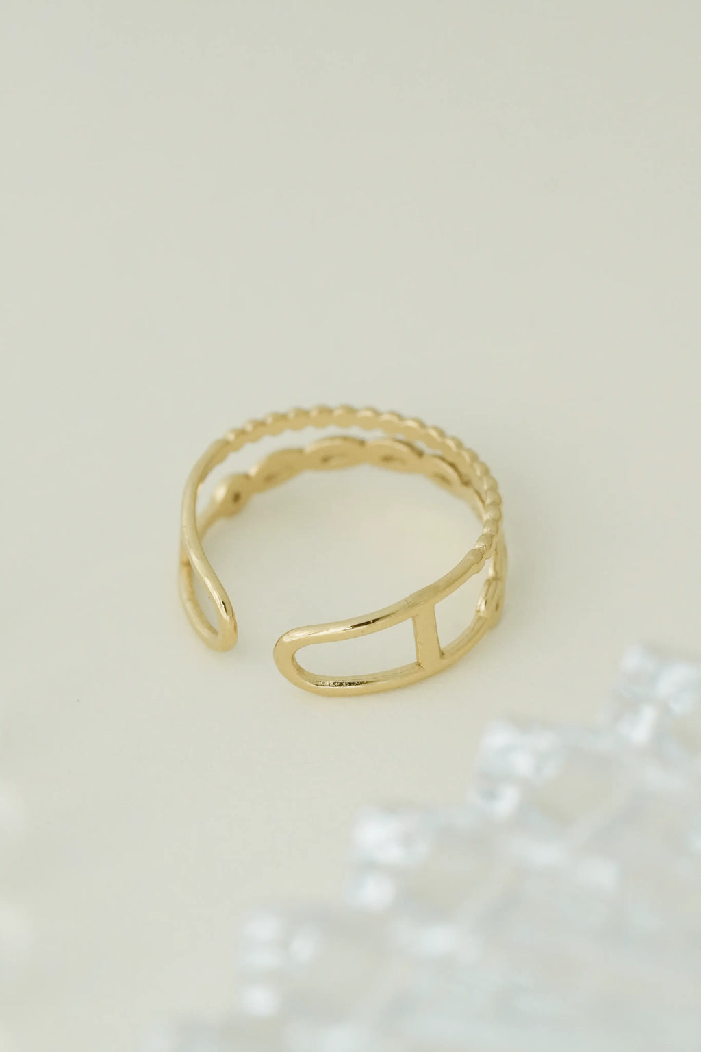 Tri Adjustable Ring worldjewel.in ADJUSTABLE RING