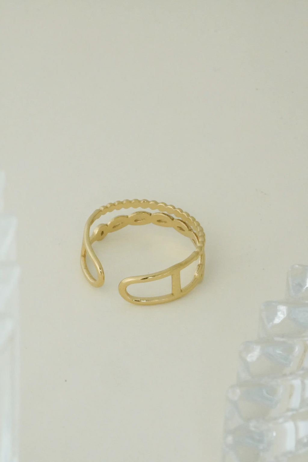 Tri Adjustable Ring worldjewel.in ADJUSTABLE RING