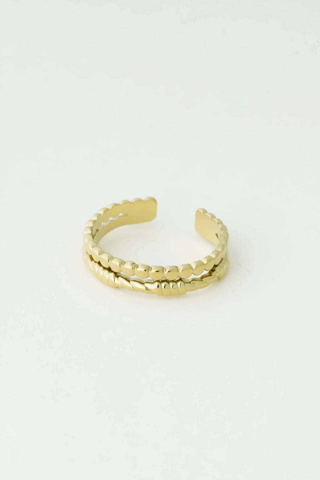 Twist Adjustable Ring worldjewel.in ADJUSTABLE RING