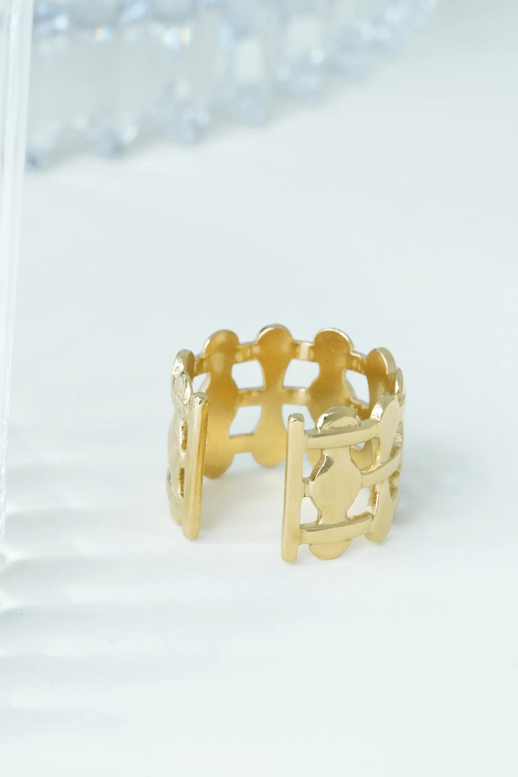 Twist Adjustable Ring worldjewel.in ADJUSTABLE RING