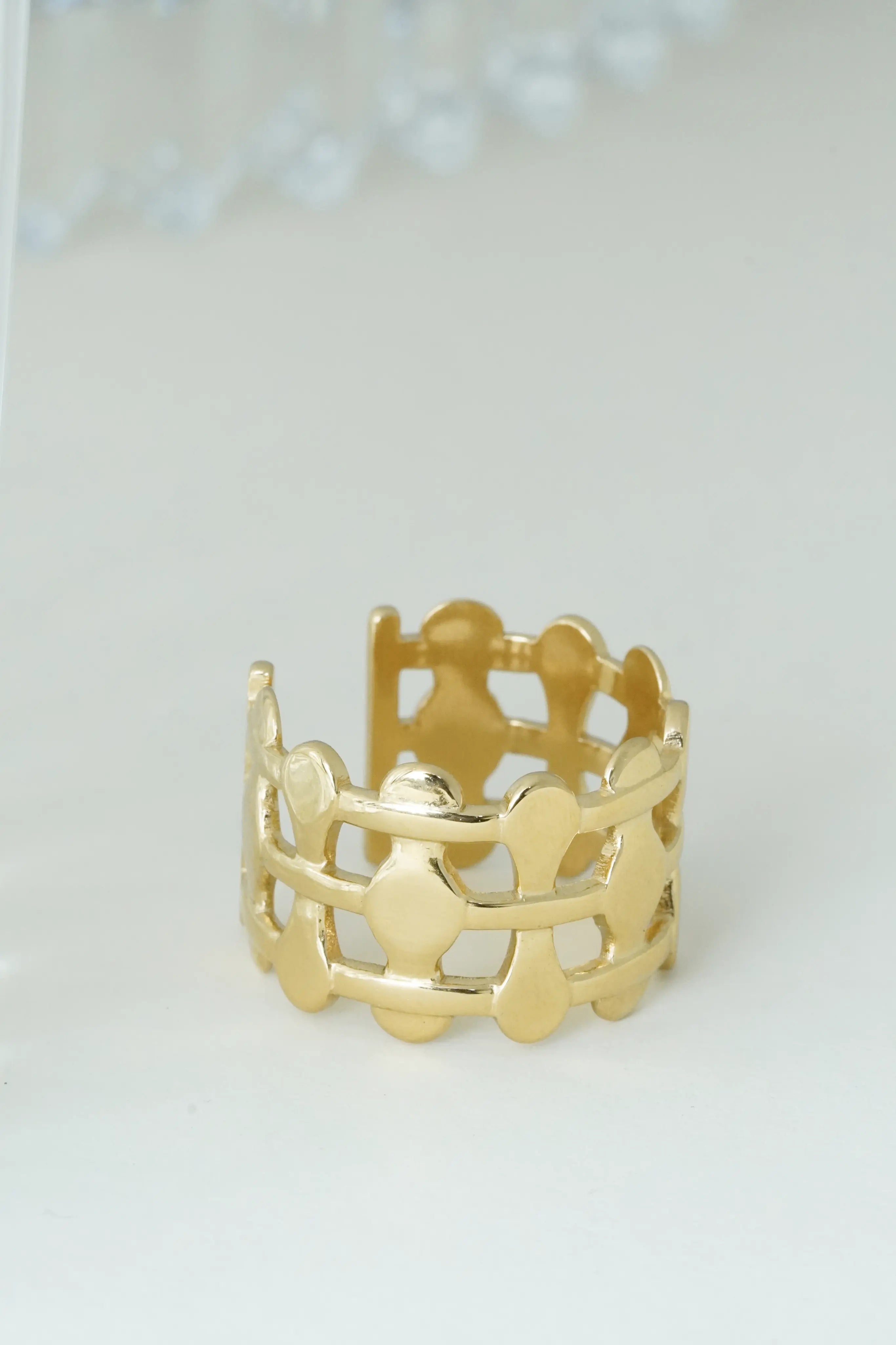 Twist Adjustable Ring worldjewel.in ADJUSTABLE RING
