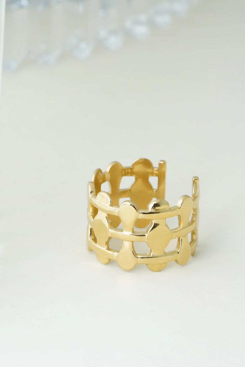 Twist Adjustable Ring worldjewel.in ADJUSTABLE RING