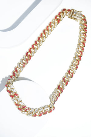 Two-Tone | Ice-chain | Unisex | Hiphop style | 18 Inc. worldjewel.in Unisex-ice-chain