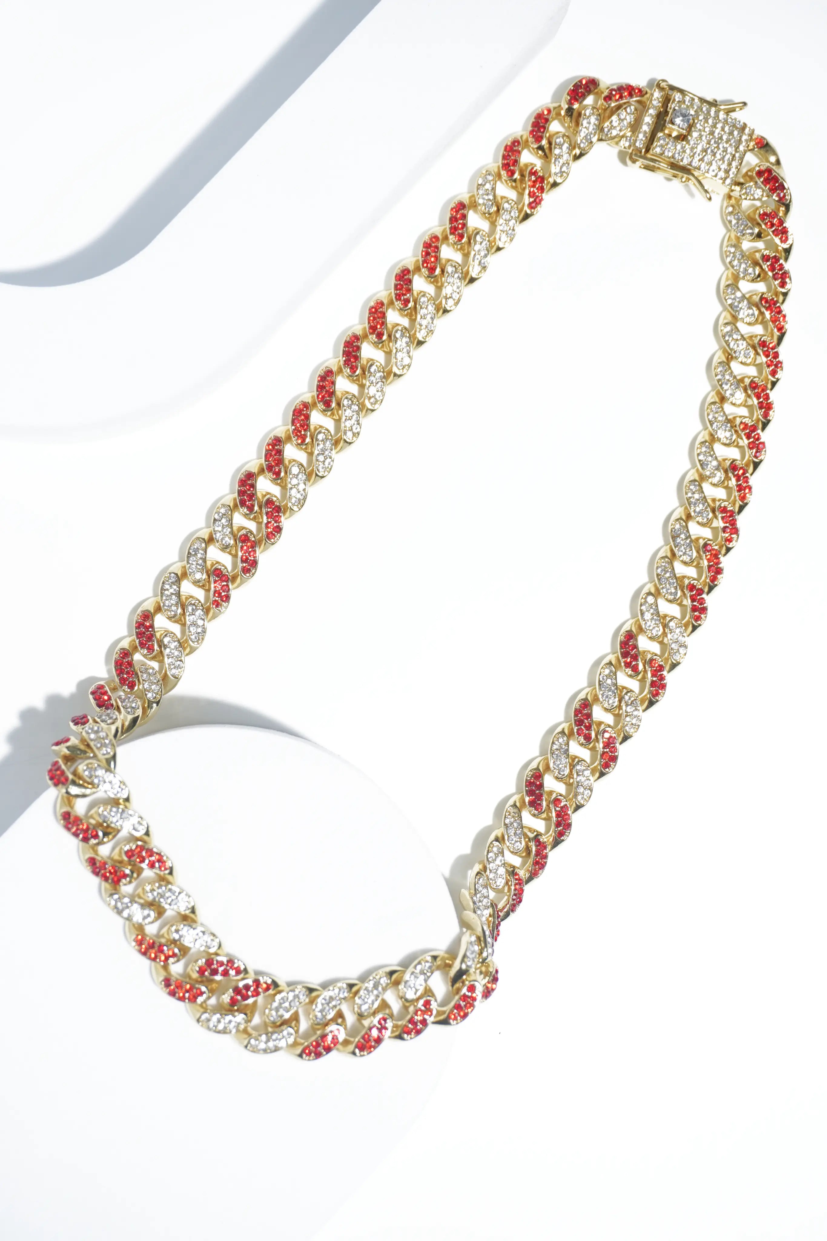 Two-Tone | Ice-chain | Unisex | Hiphop style | 18 Inc. worldjewel.in Unisex-ice-chain