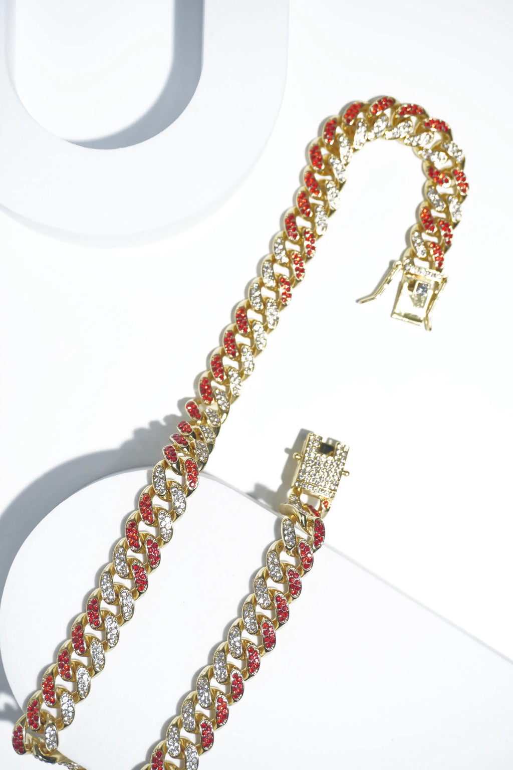 Two-Tone | Ice-chain | Unisex | Hiphop style | 18 Inc. worldjewel.in Unisex-ice-chain